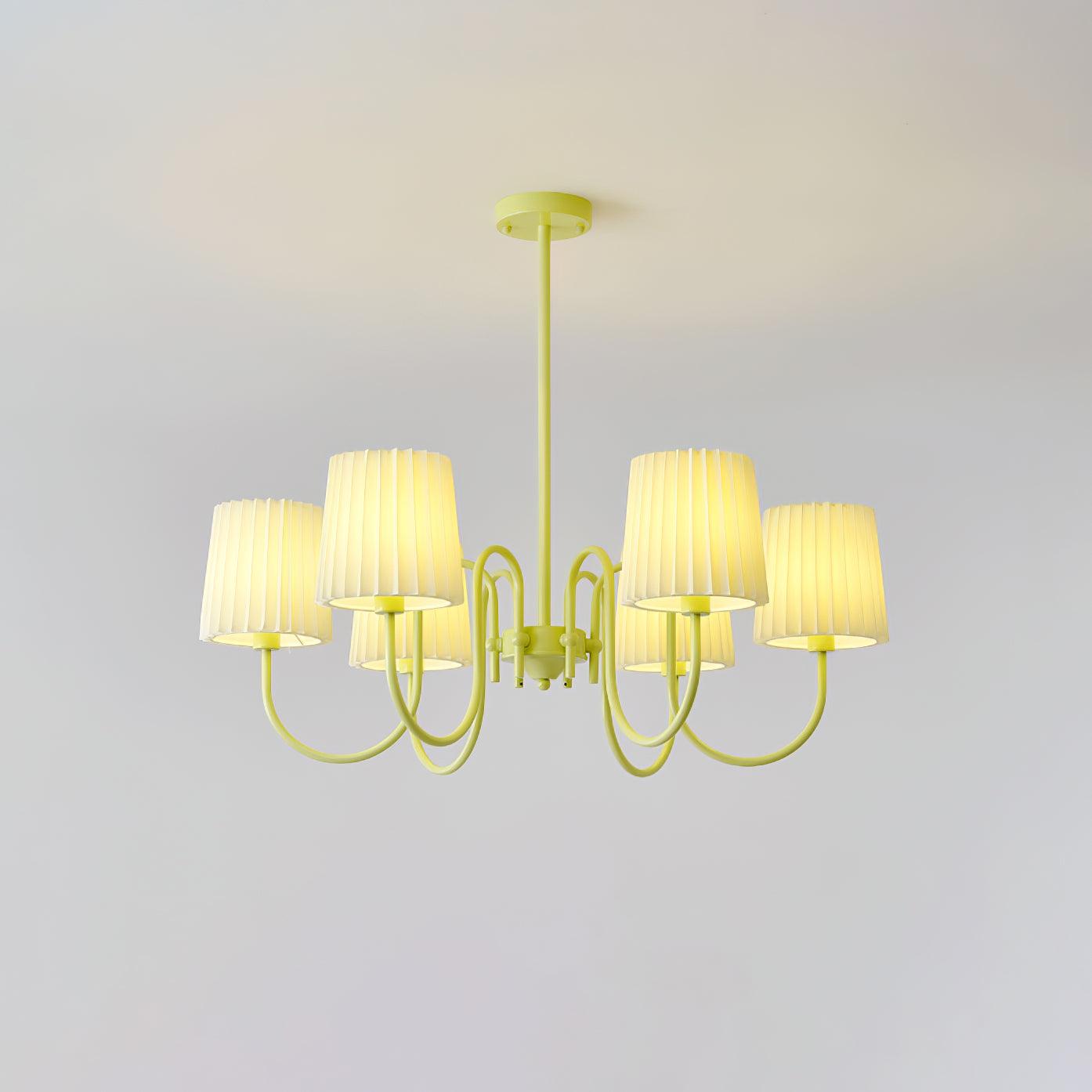 Isolora Eleganter Moderner Stoffkronleuchter-Letslighting