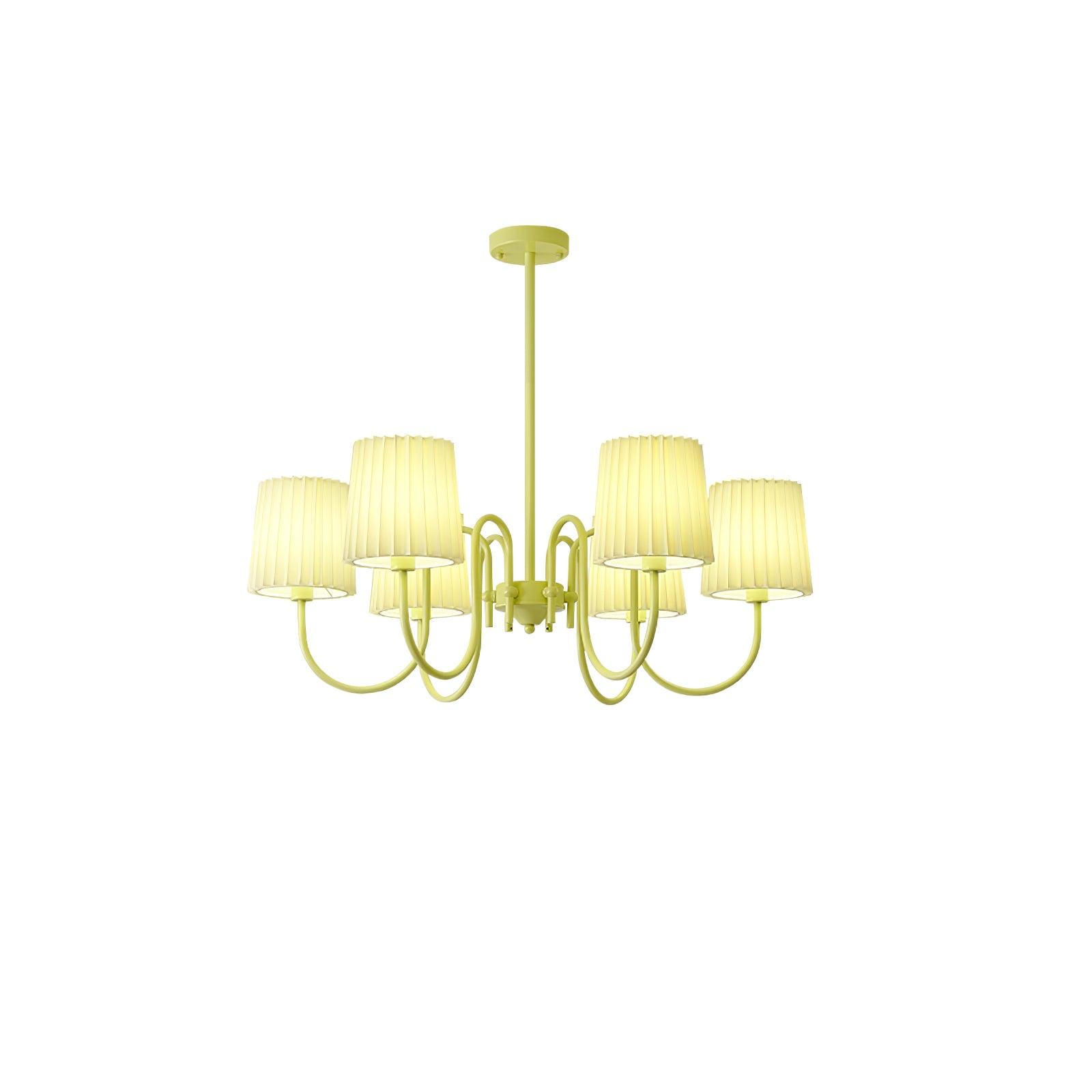 Isolora Eleganter Moderner Stoffkronleuchter-Letslighting