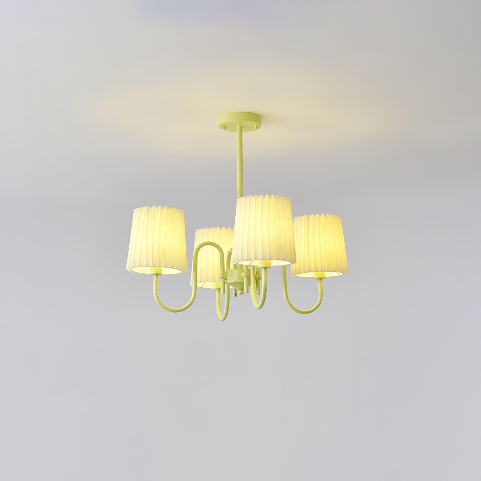 Isolora Eleganter Moderner Stoffkronleuchter-Letslighting