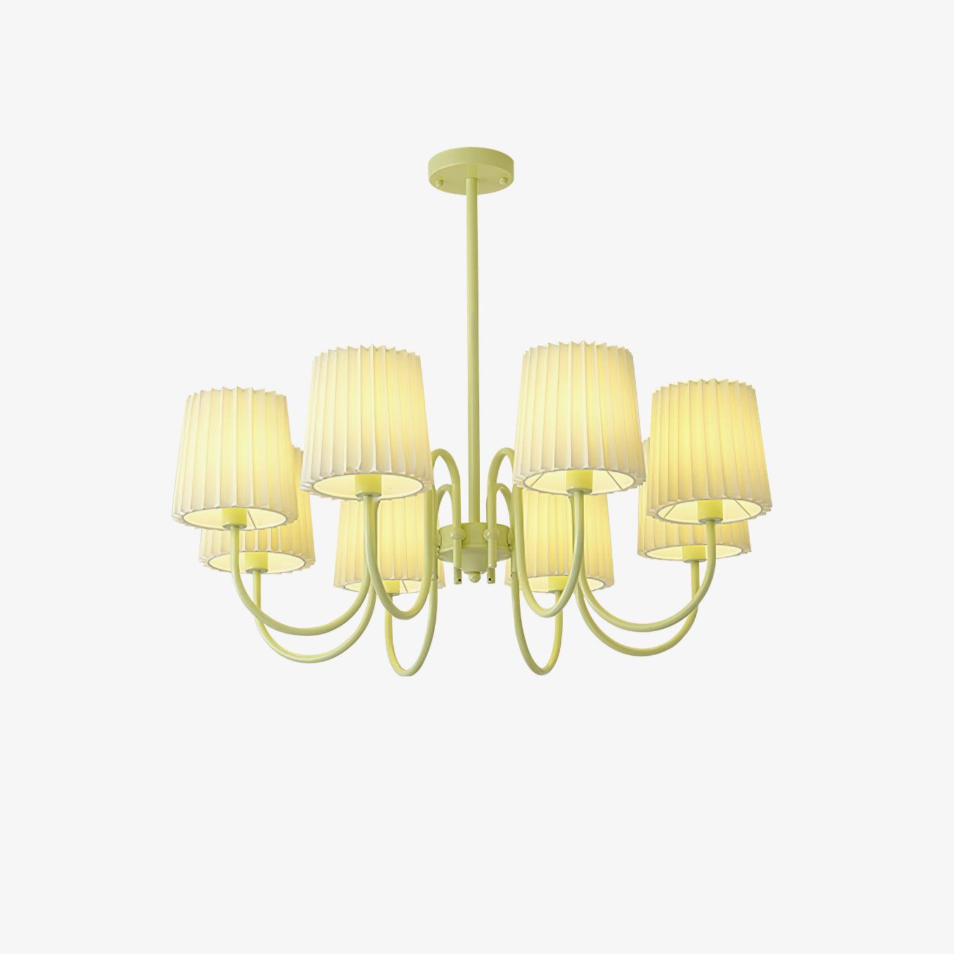 Isolora Eleganter Moderner Stoffkronleuchter-Letslighting