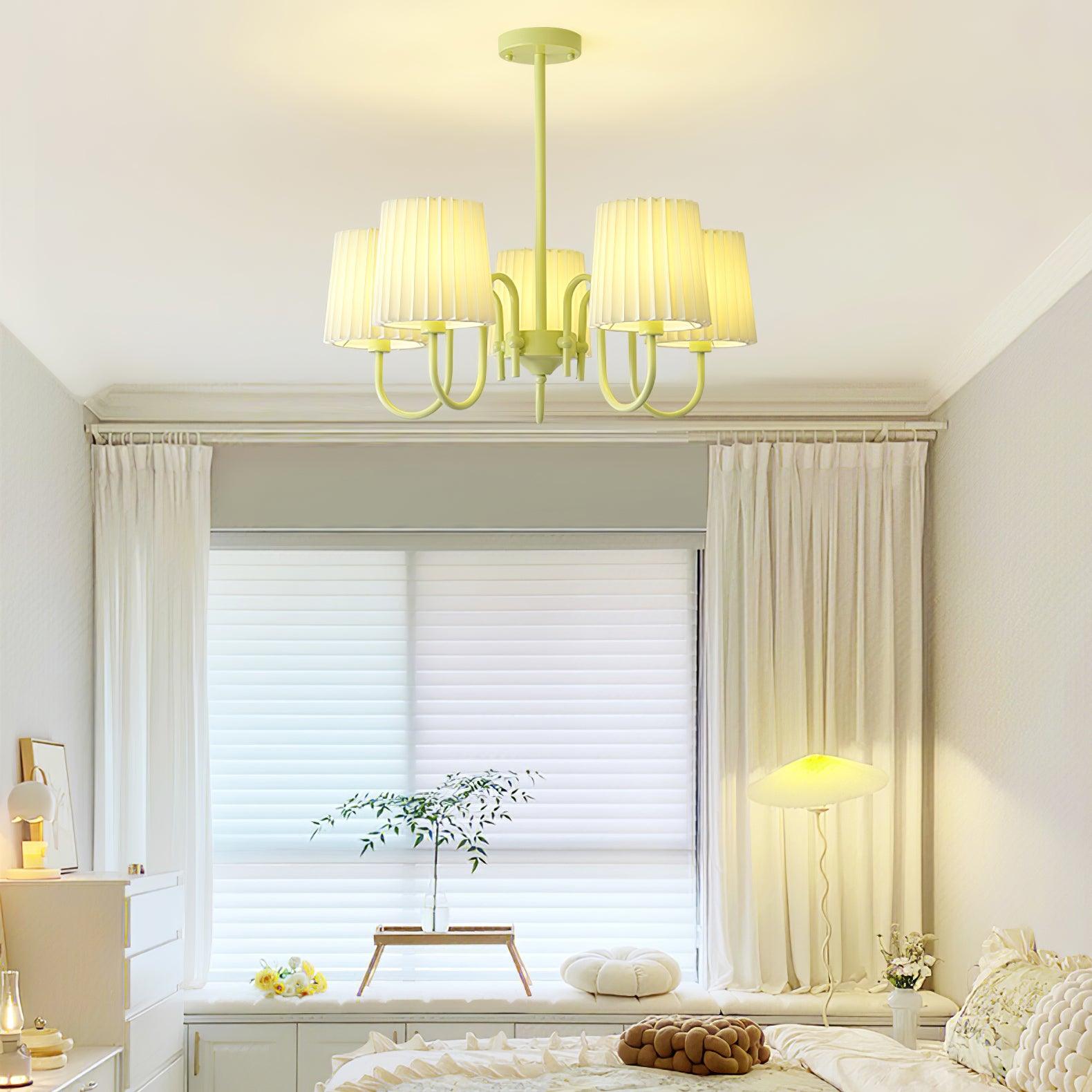 Isolora Eleganter Moderner Stoffkronleuchter-Letslighting