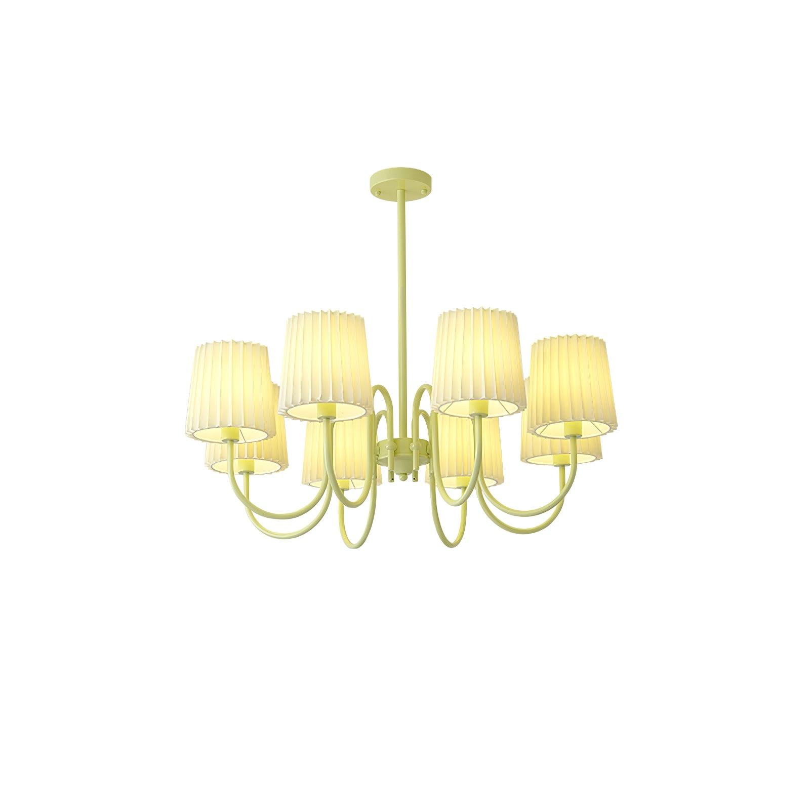 Isolora Eleganter Moderner Stoffkronleuchter-Letslighting