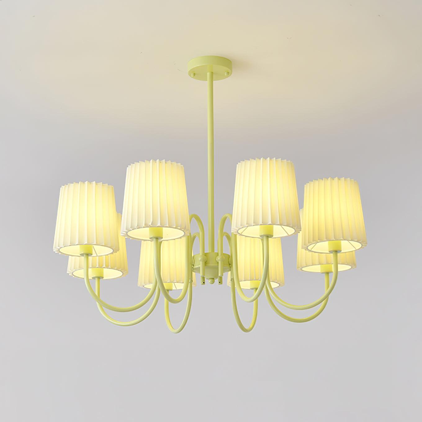 Isolora Eleganter Moderner Stoffkronleuchter-Letslighting