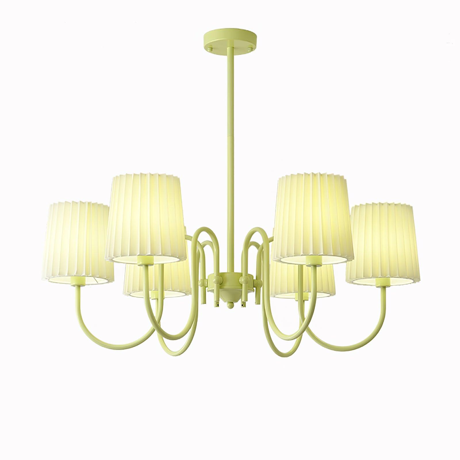 Isolora Eleganter Moderner Stoffkronleuchter-Letslighting