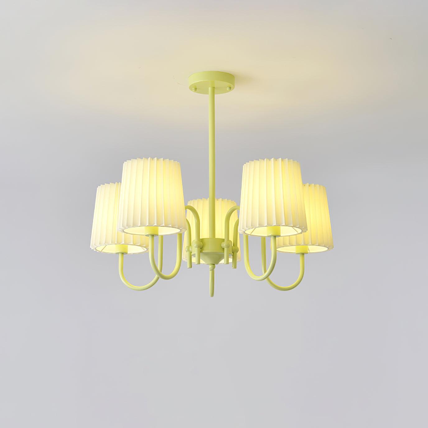 Isolora Eleganter Moderner Stoffkronleuchter-Letslighting
