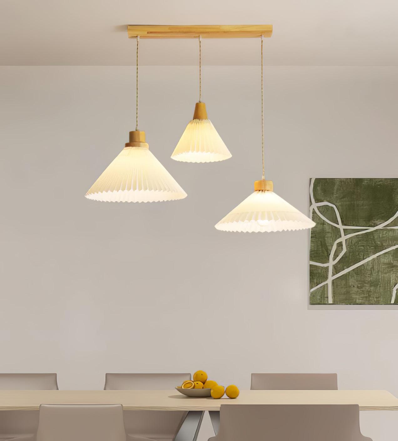 Flora Modern Holz Pendelleuchte Leuchte-Letslighting