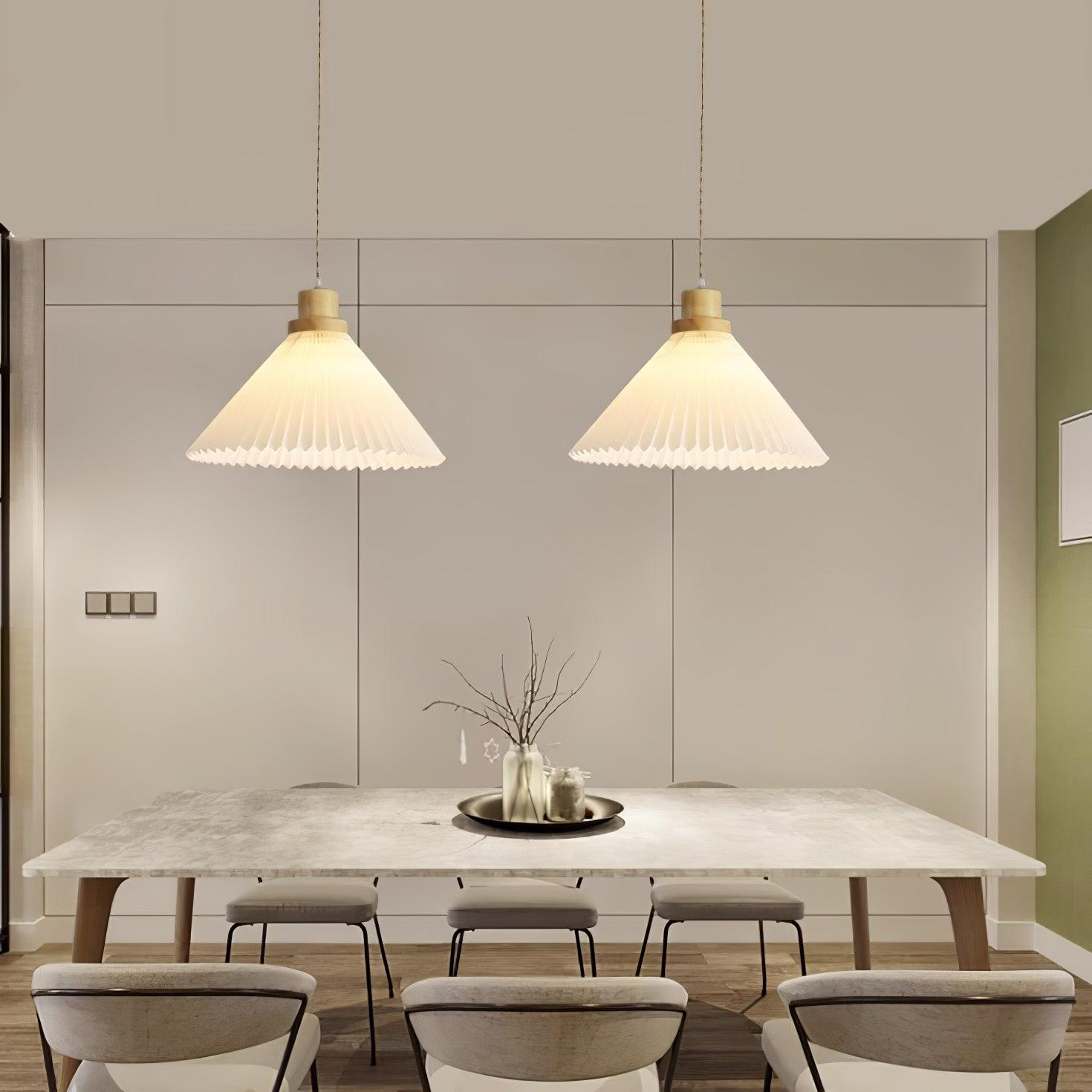 Flora Modern Holz Pendelleuchte Leuchte-Letslighting