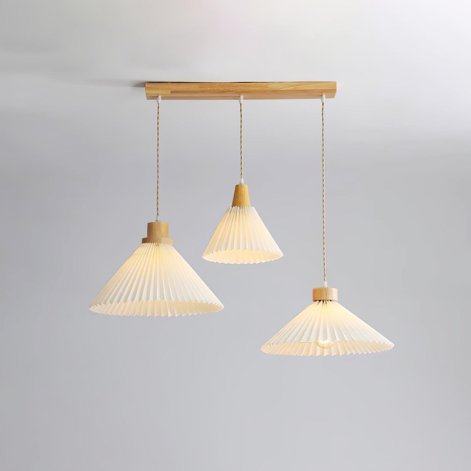Flora Modern Holz Pendelleuchte Leuchte-Letslighting