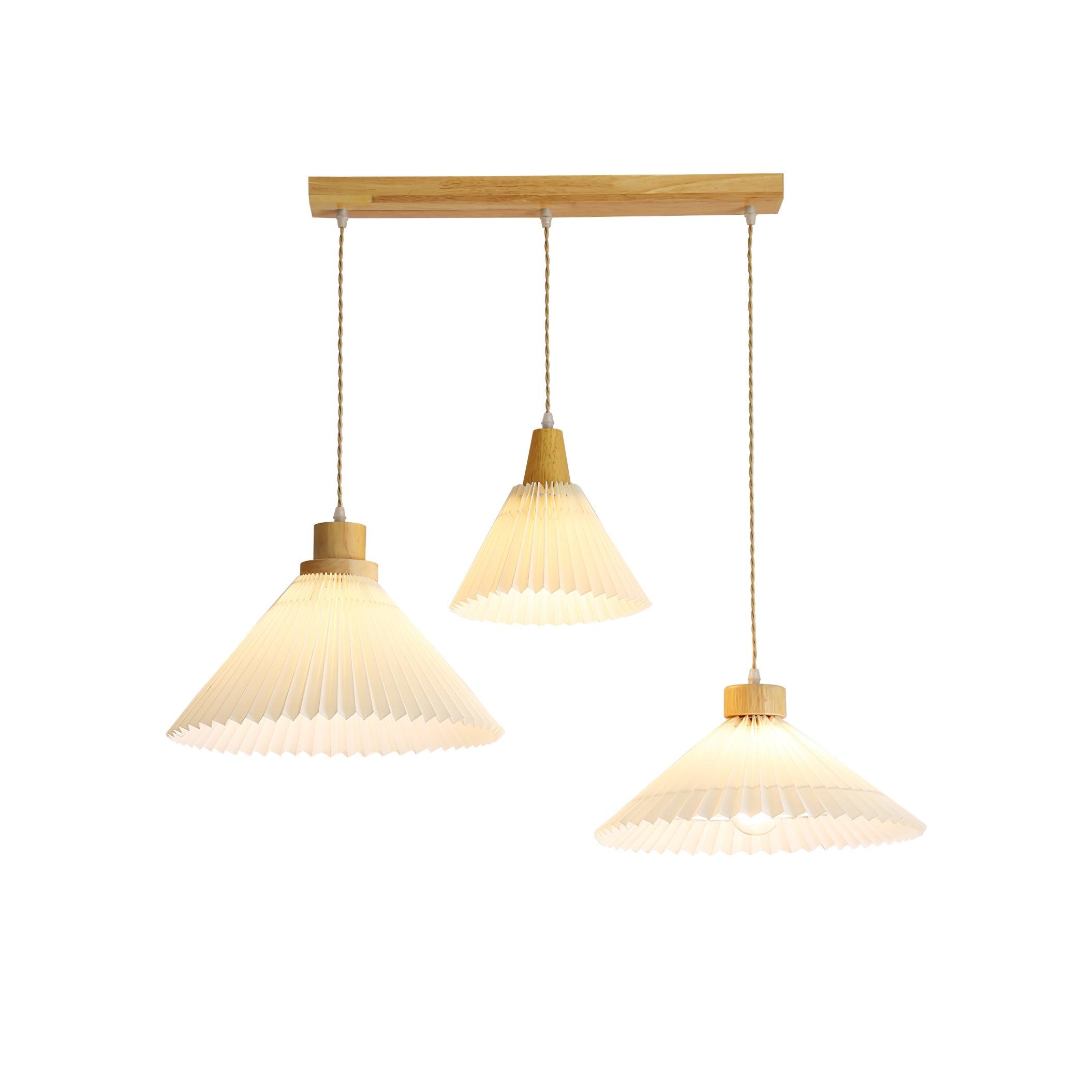 Flora Modern Holz Pendelleuchte Leuchte-Letslighting