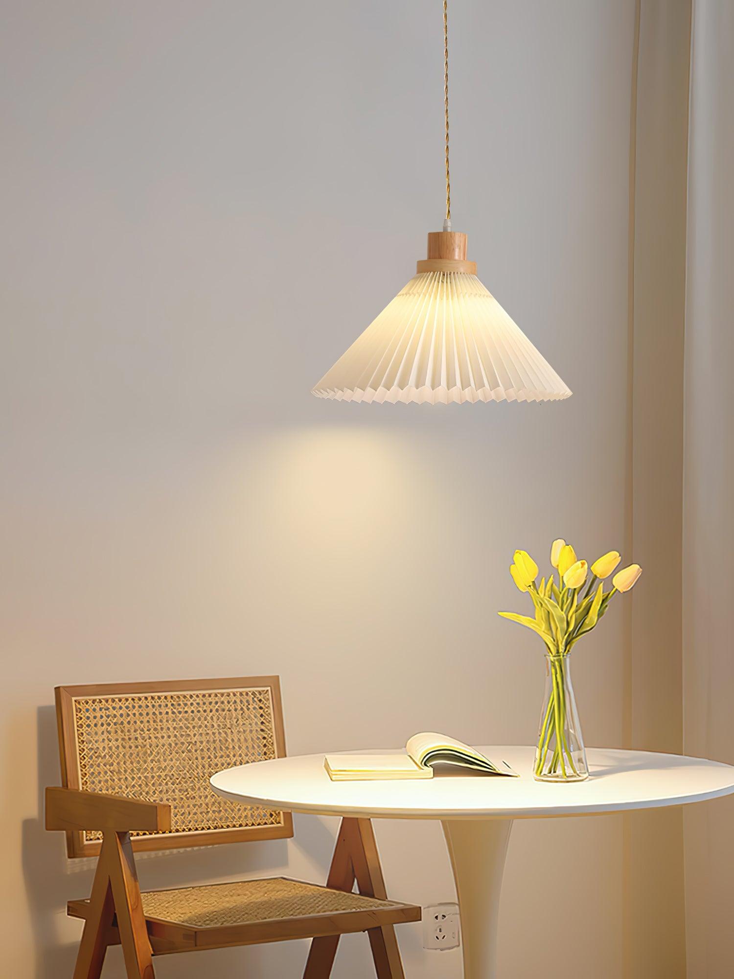 Flora Modern Holz Pendelleuchte Leuchte-Letslighting