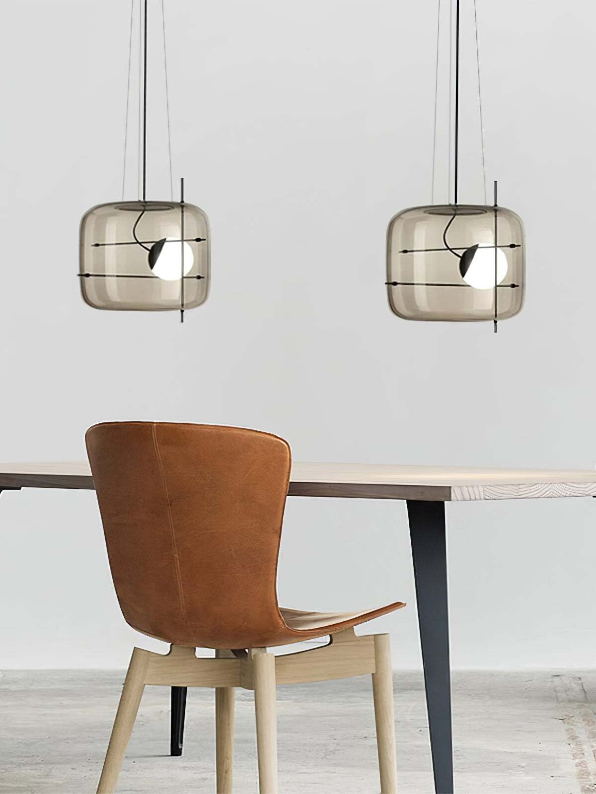 Lune Glas Zeitgemäß Pendelleuchte Leuchte-Letslighting