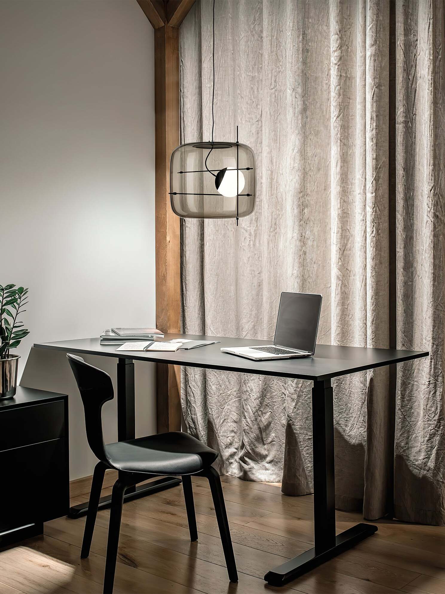 Lune Glas Zeitgemäß Pendelleuchte Leuchte-Letslighting