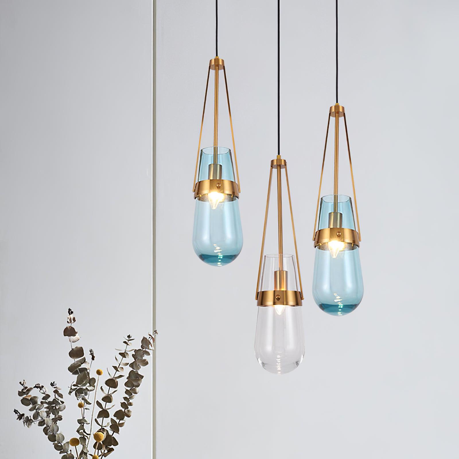 Vazora Glas Pendelleuchte-Letslighting