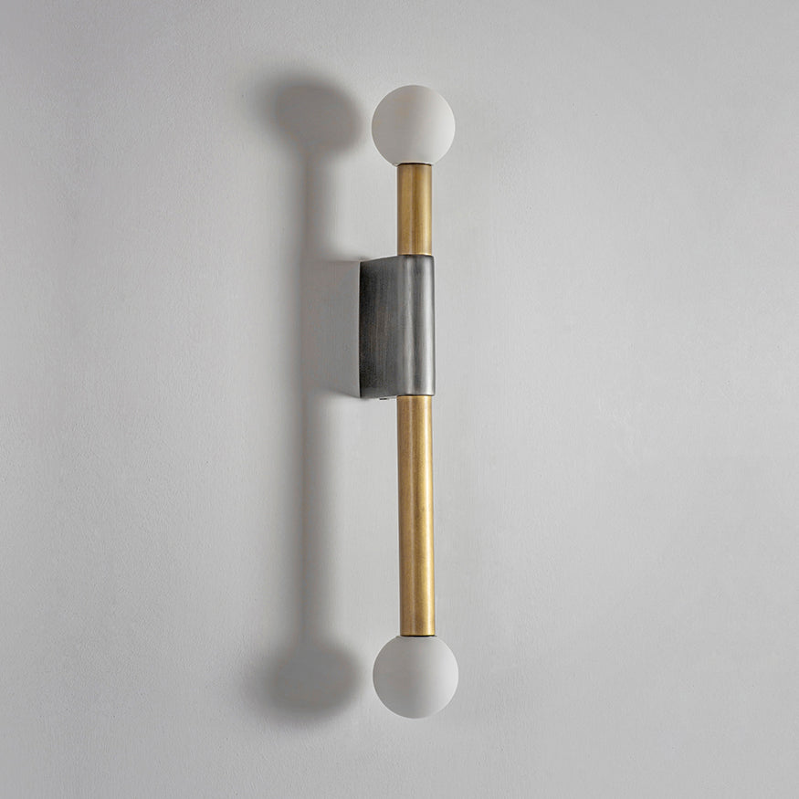 Vomaria Minimalistische Wandleuchte aus Messing-Letslighting