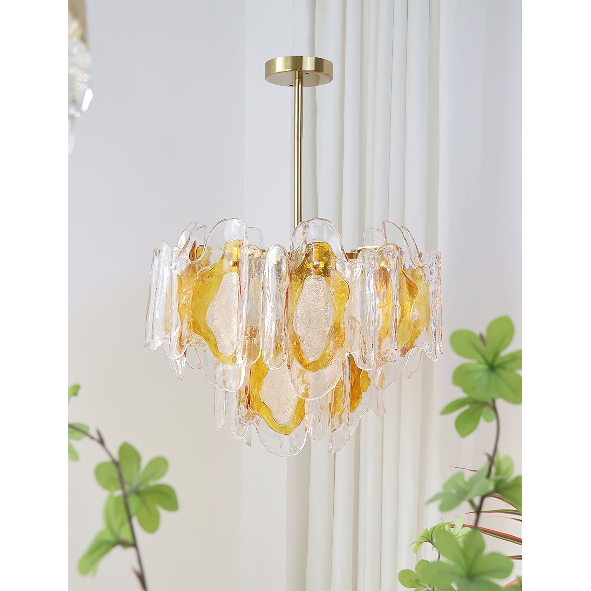 Zecaryra Postmodern Luxury Glass Chandelier - Letslighting