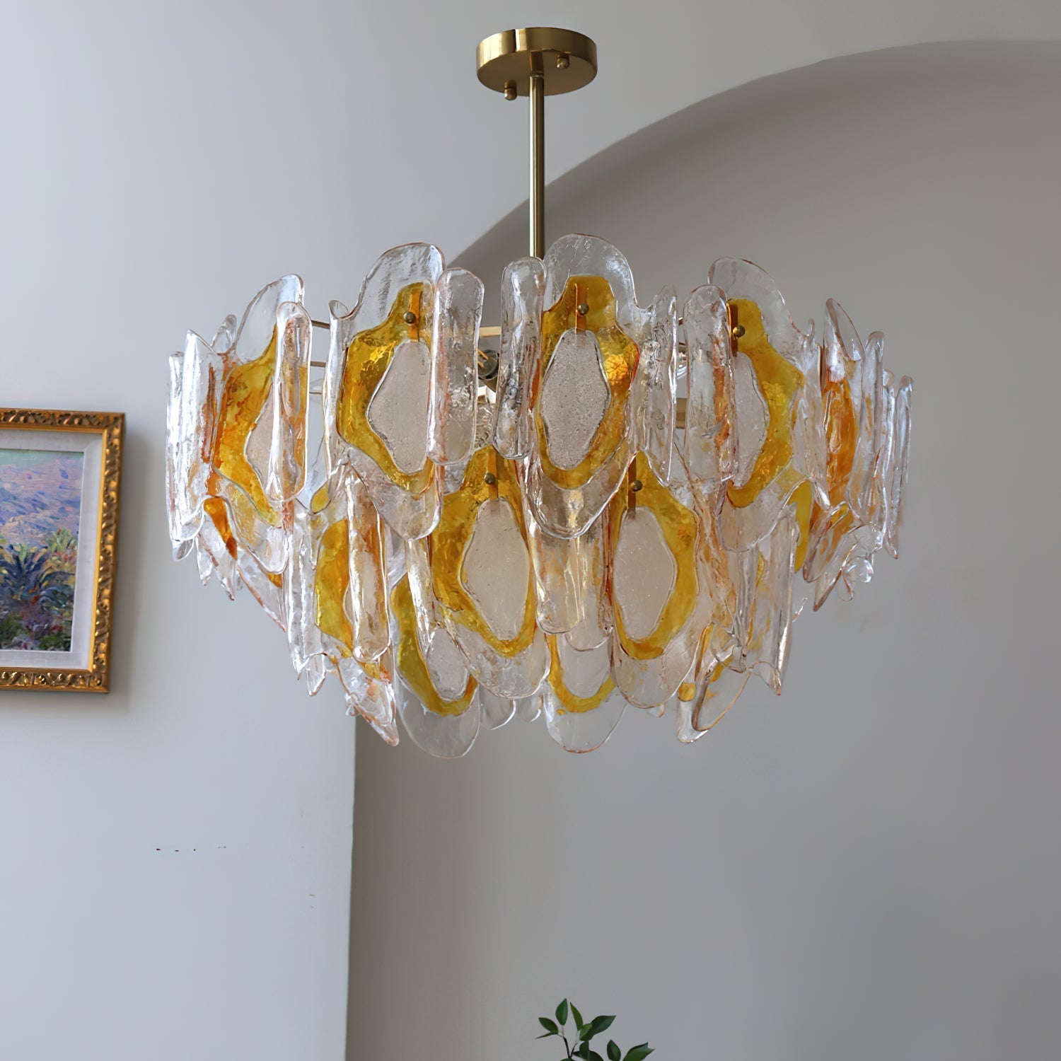 Zecaryra Postmodern Luxury Glass Chandelier - Letslighting