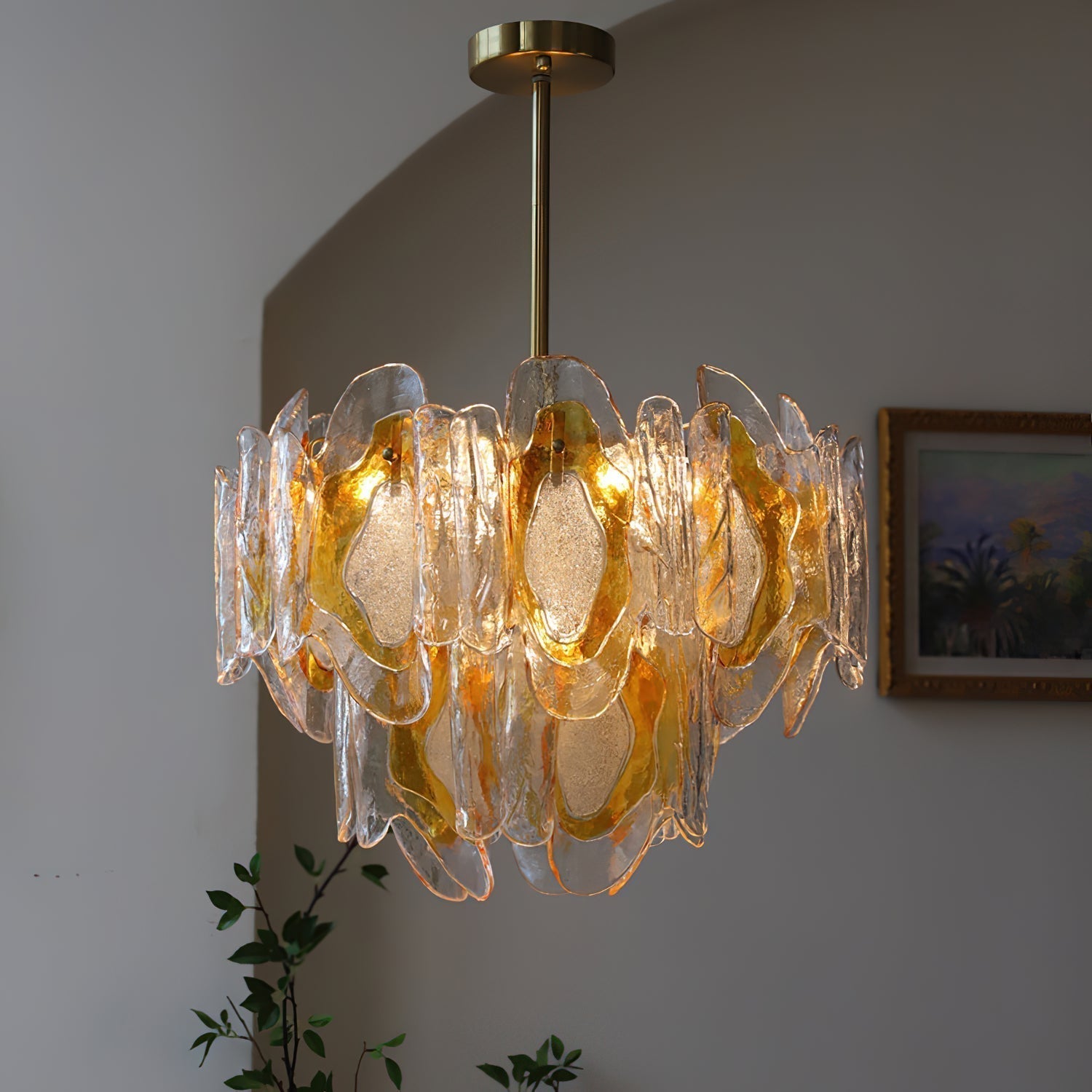 Zecaryra Postmodern Luxury Glass Chandelier - Letslighting