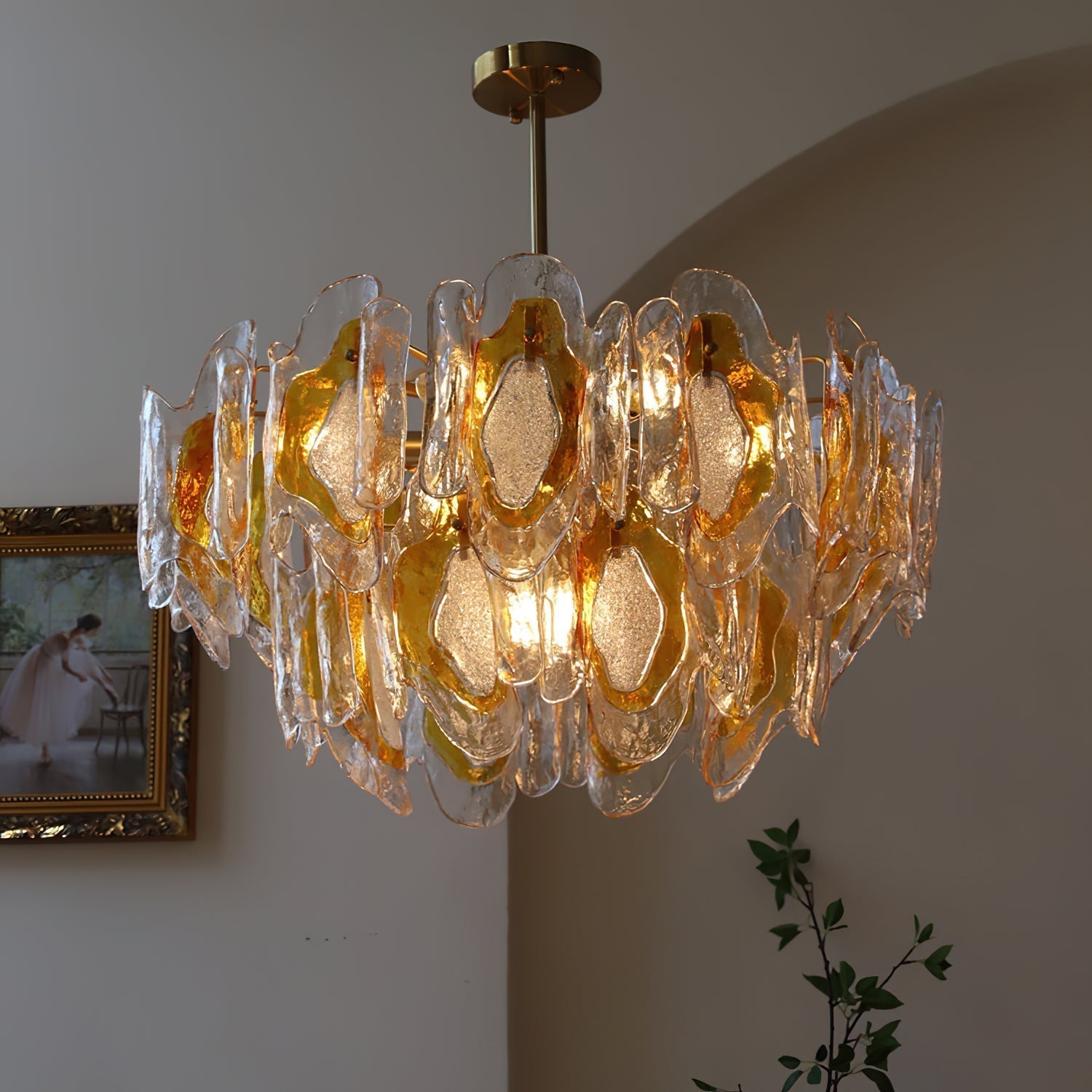 Zecaryra Postmodern Luxury Glass Chandelier - Letslighting
