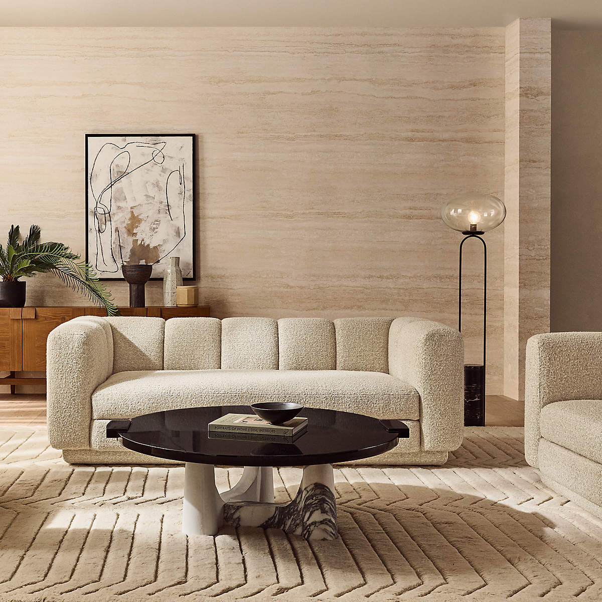 Polo Marble Floor Lamp - Letslighting