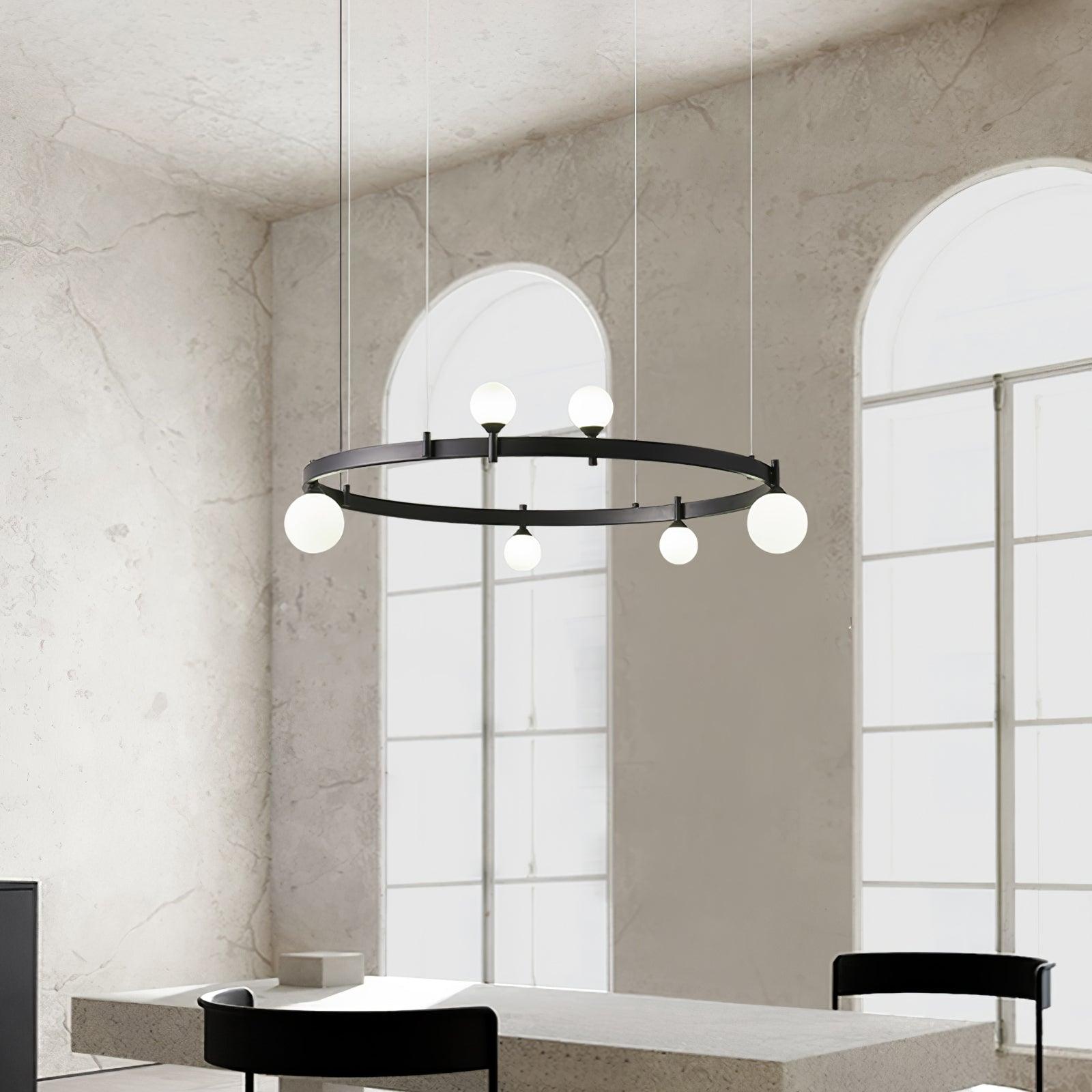 Pomi Round Chandelier - Blowlighting