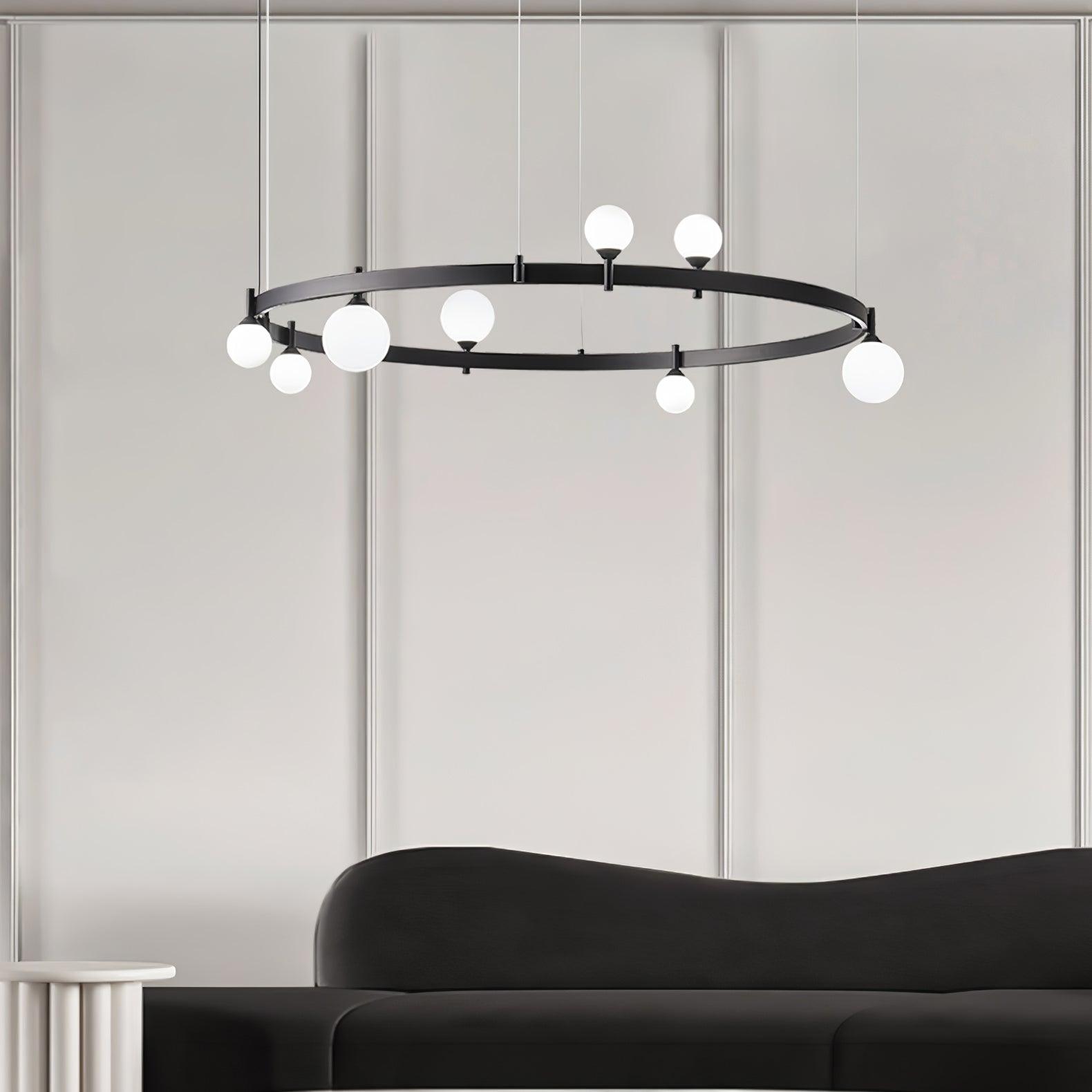 Pomi Round Chandelier - Blowlighting