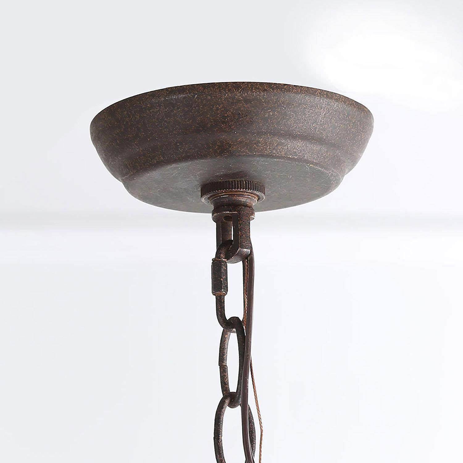 Zonorira Vintage Kronleuchter aus Holz in Kerzenform-Letslighting
