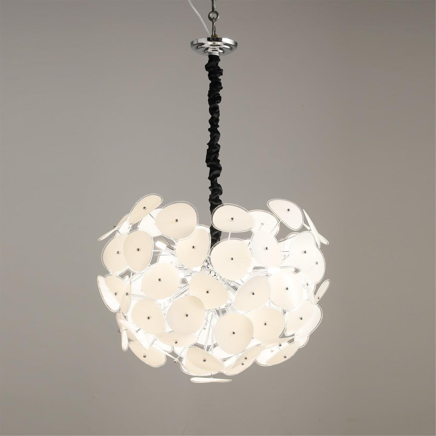Orcariol Futuristischer Glasleuchter-Letslighting