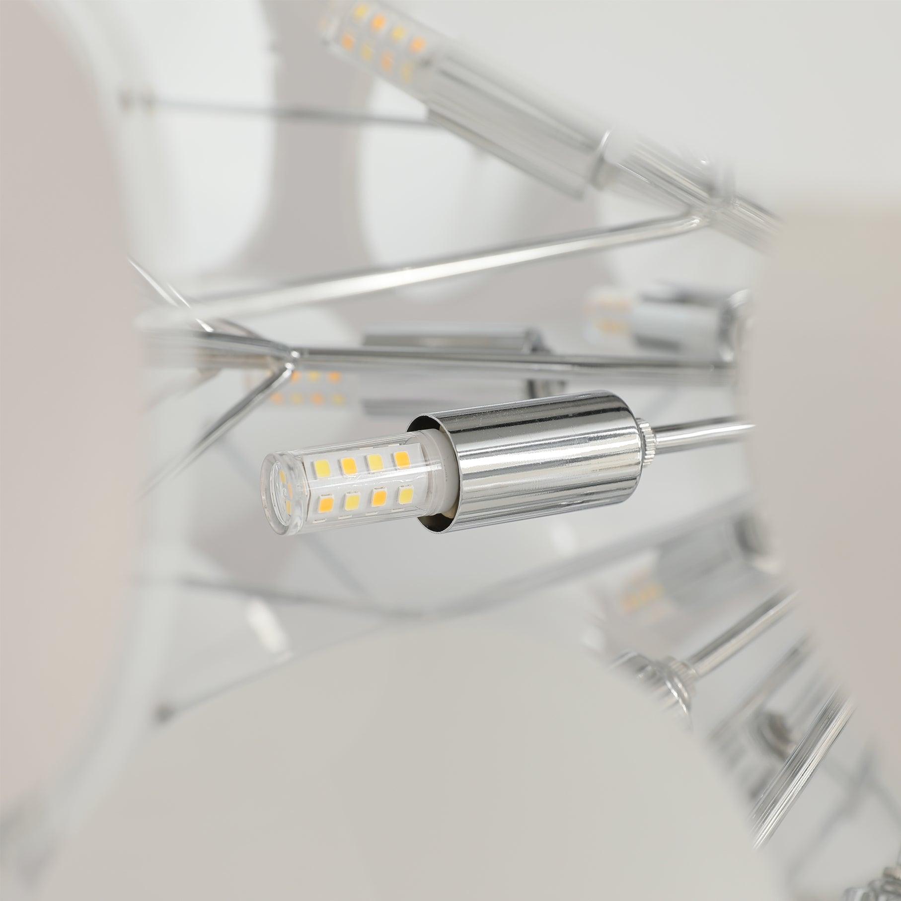 Orcariol Futuristischer Glasleuchter-Letslighting