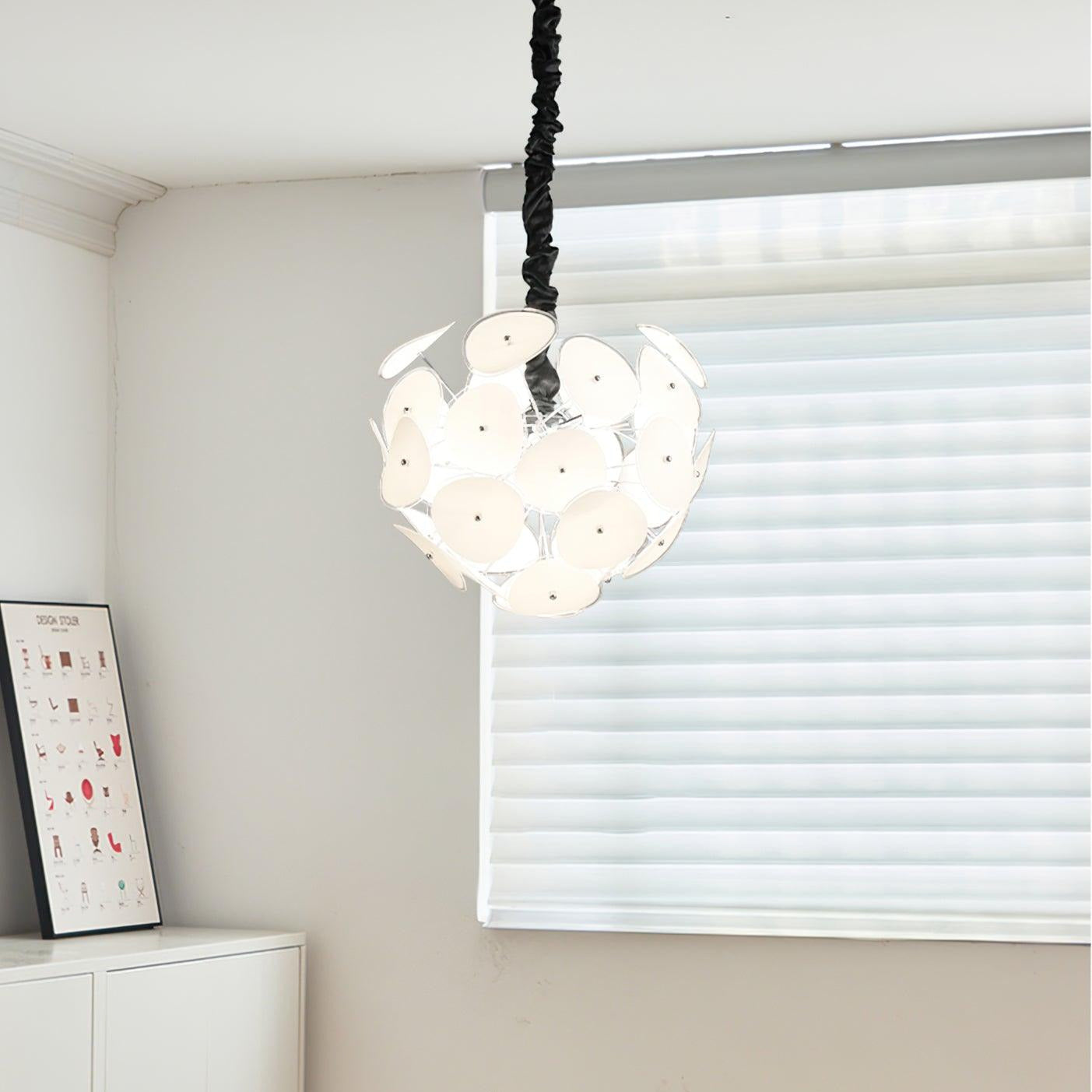 Thera Künstlerischer Kugelglas-Kronleuchter