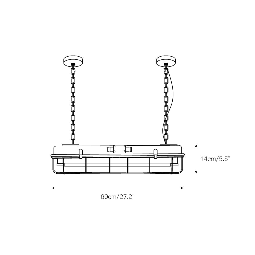 Usorel Pendelleuchte Modern Minimalistisch-Letslighting