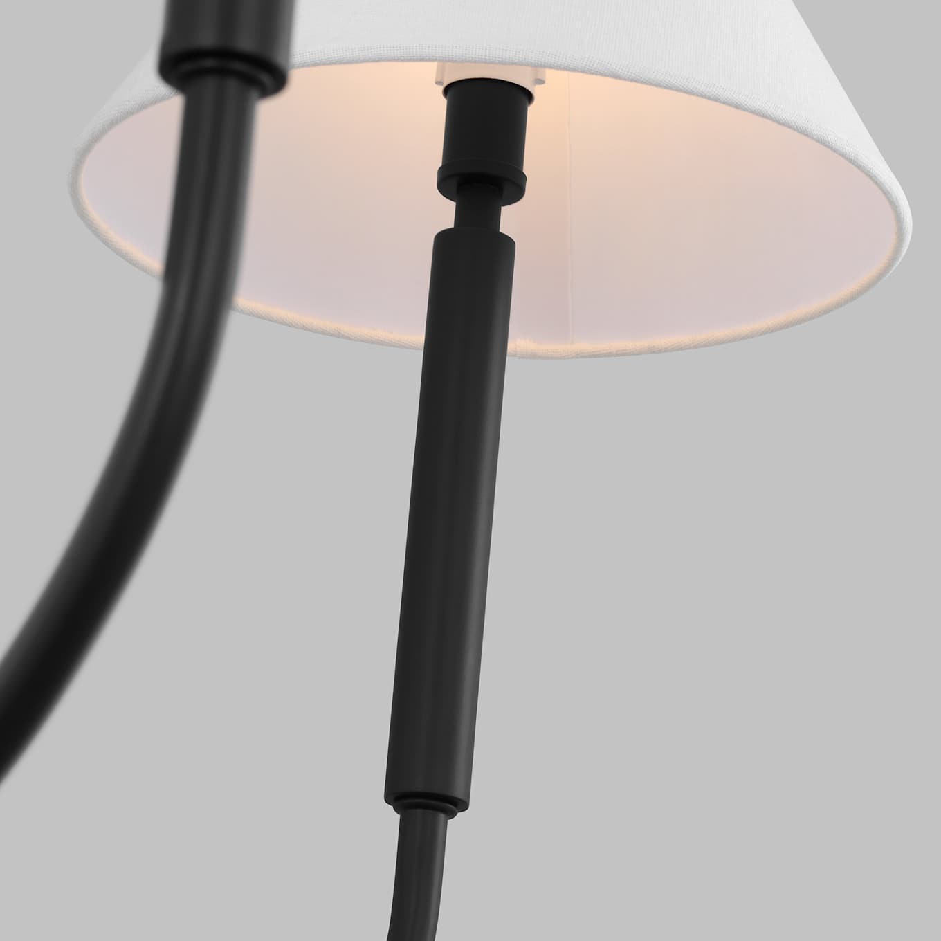 Nycareth Industrieller Vintage-Kronleuchter aus Stoff-Letslighting