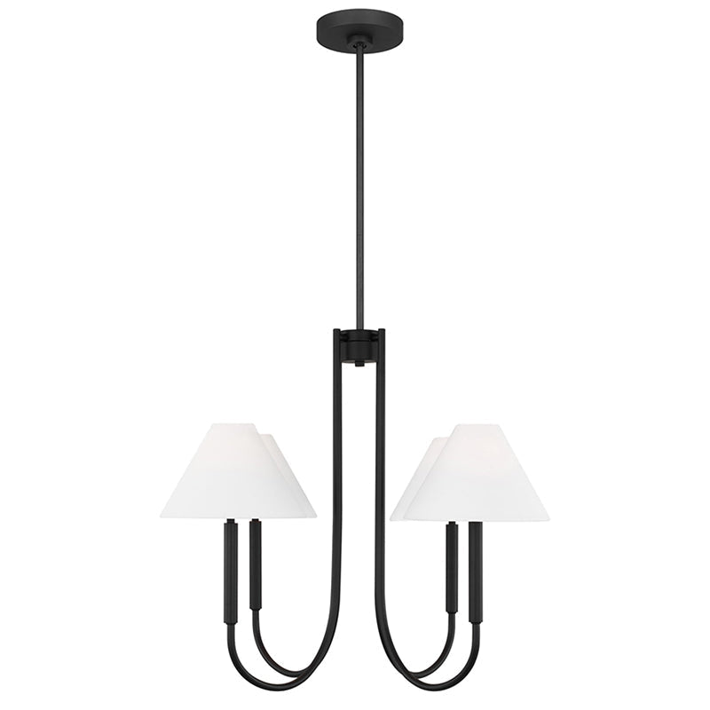 Nycareth Industrieller Vintage-Kronleuchter aus Stoff-Letslighting