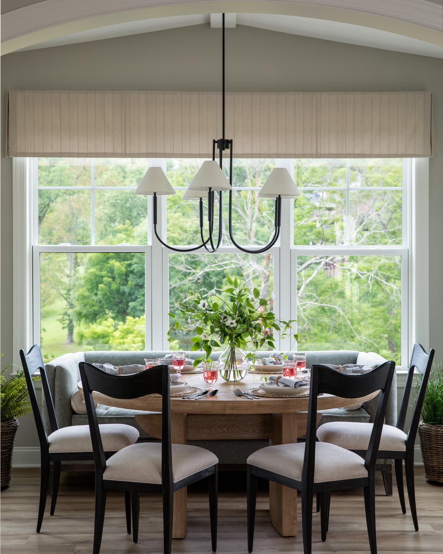 Nycareth Industrieller Vintage-Kronleuchter aus Stoff-Letslighting