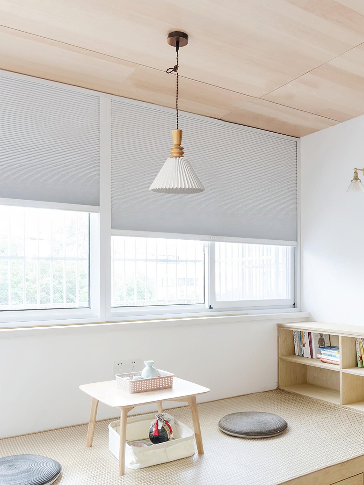 Eurrinion Holz Pendelleuchte-Letslighting