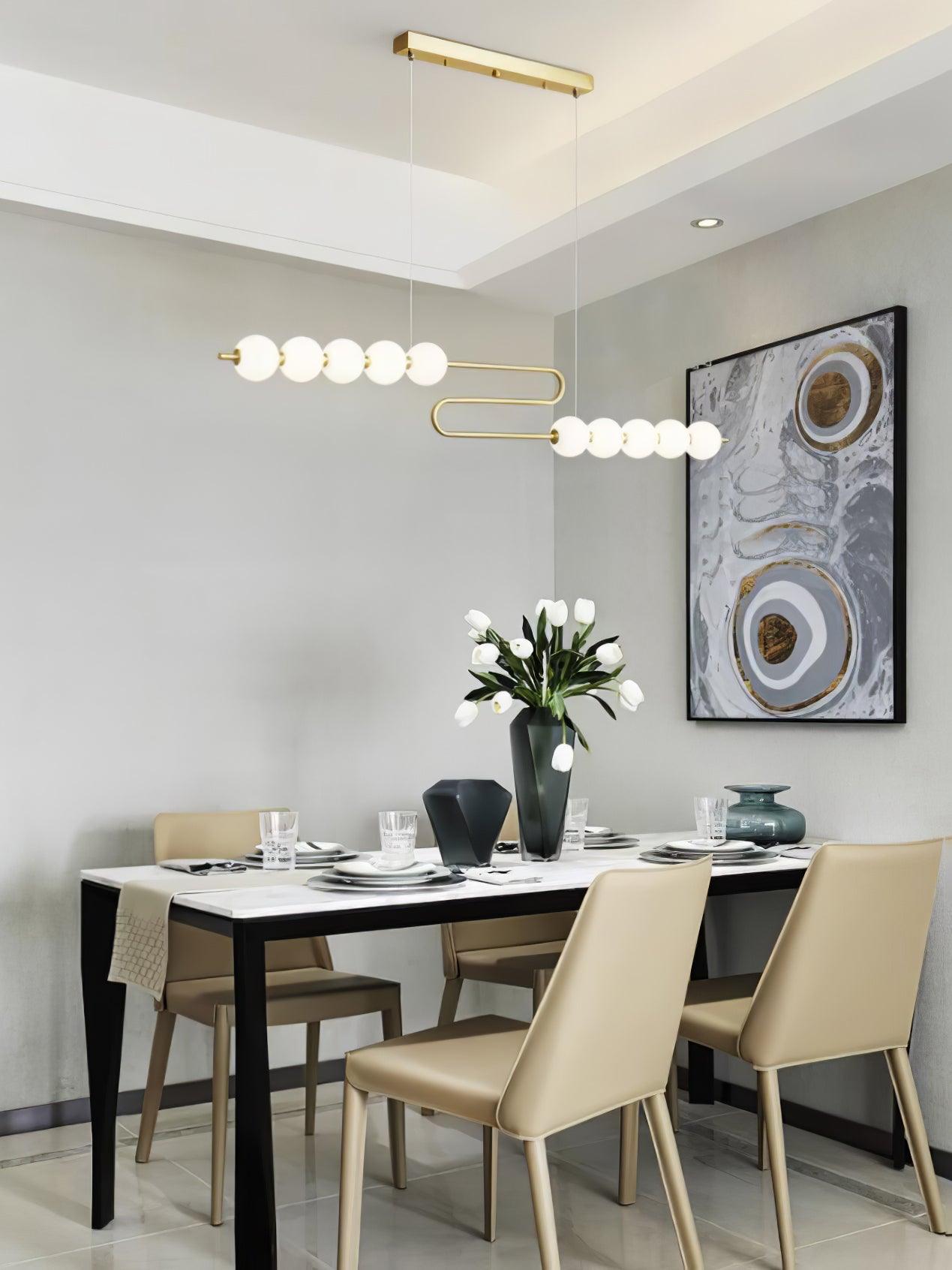 Linea Zeitgenössisch Messing Pendelleuchte-Letslighting