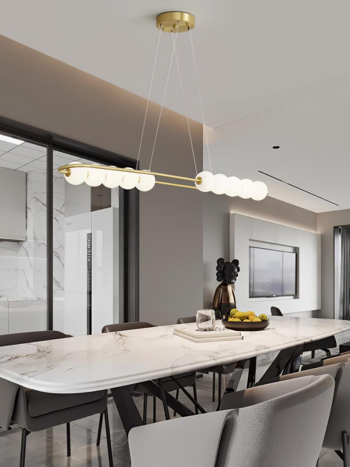 Linea Zeitgenössisch Messing Pendelleuchte-Letslighting