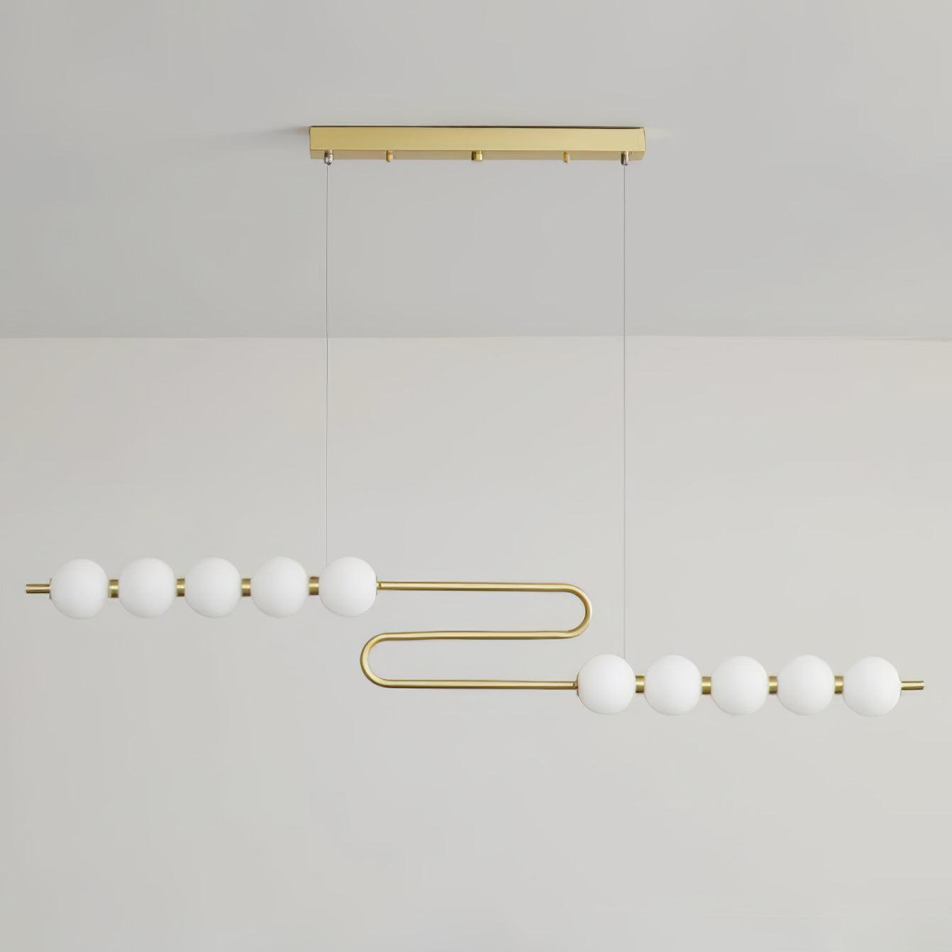 Linea Zeitgenössisch Messing Pendelleuchte-Letslighting