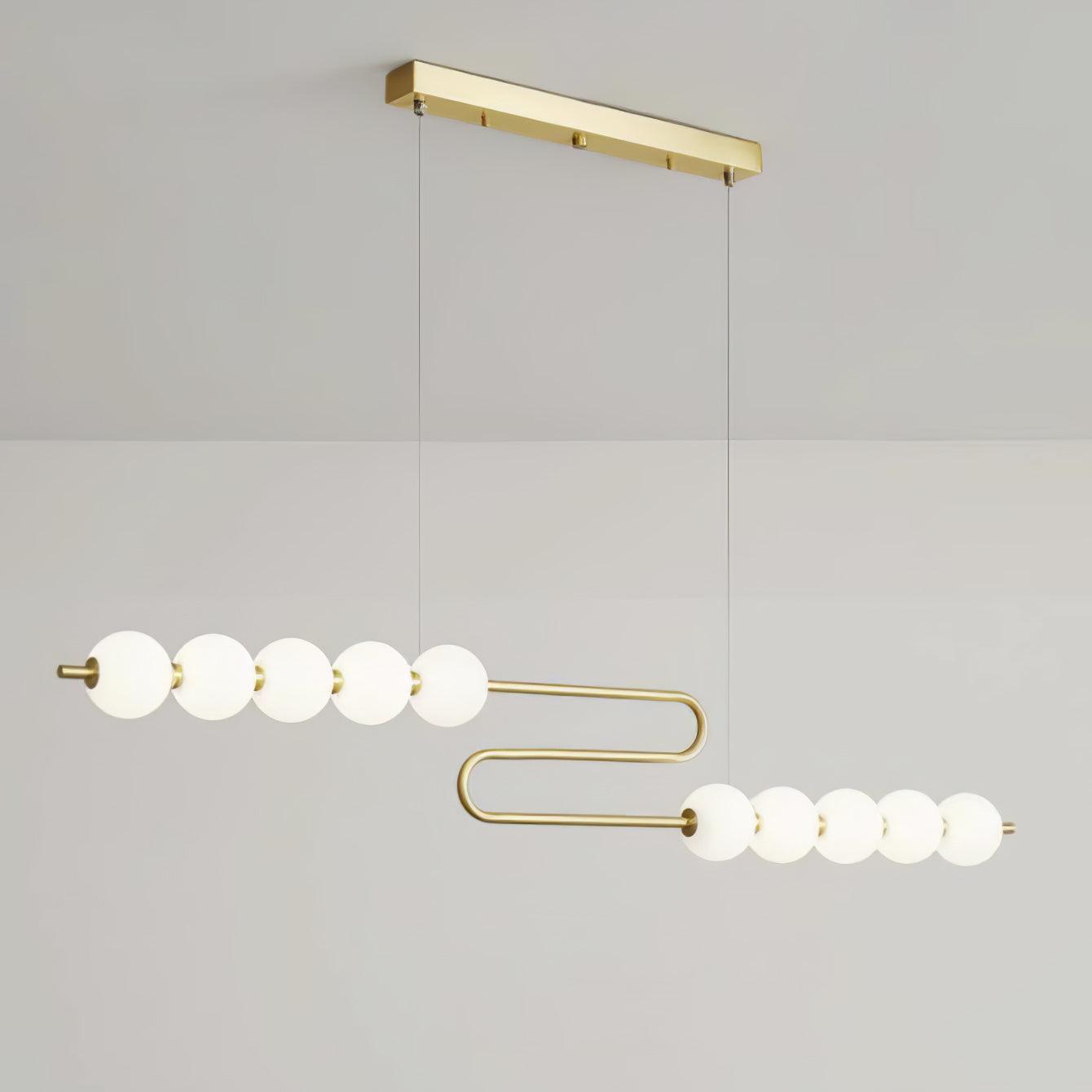 Linea Zeitgenössisch Messing Pendelleuchte-Letslighting