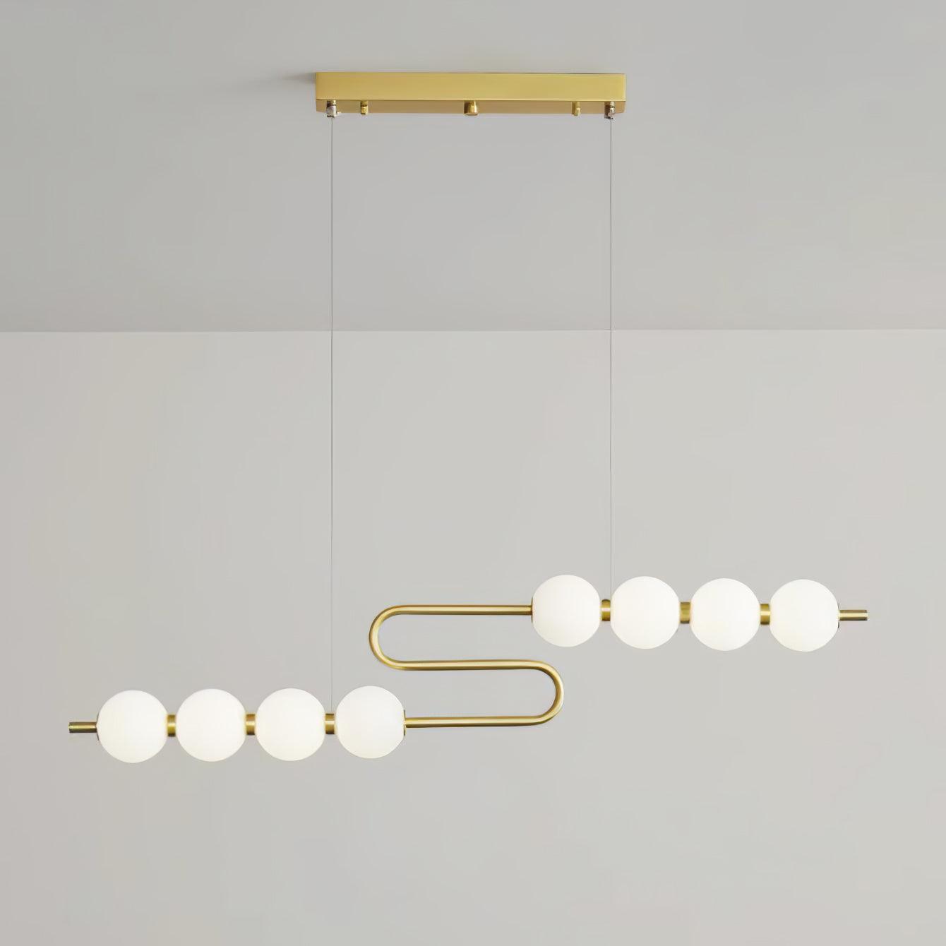 Linea Zeitgenössisch Messing Pendelleuchte-Letslighting