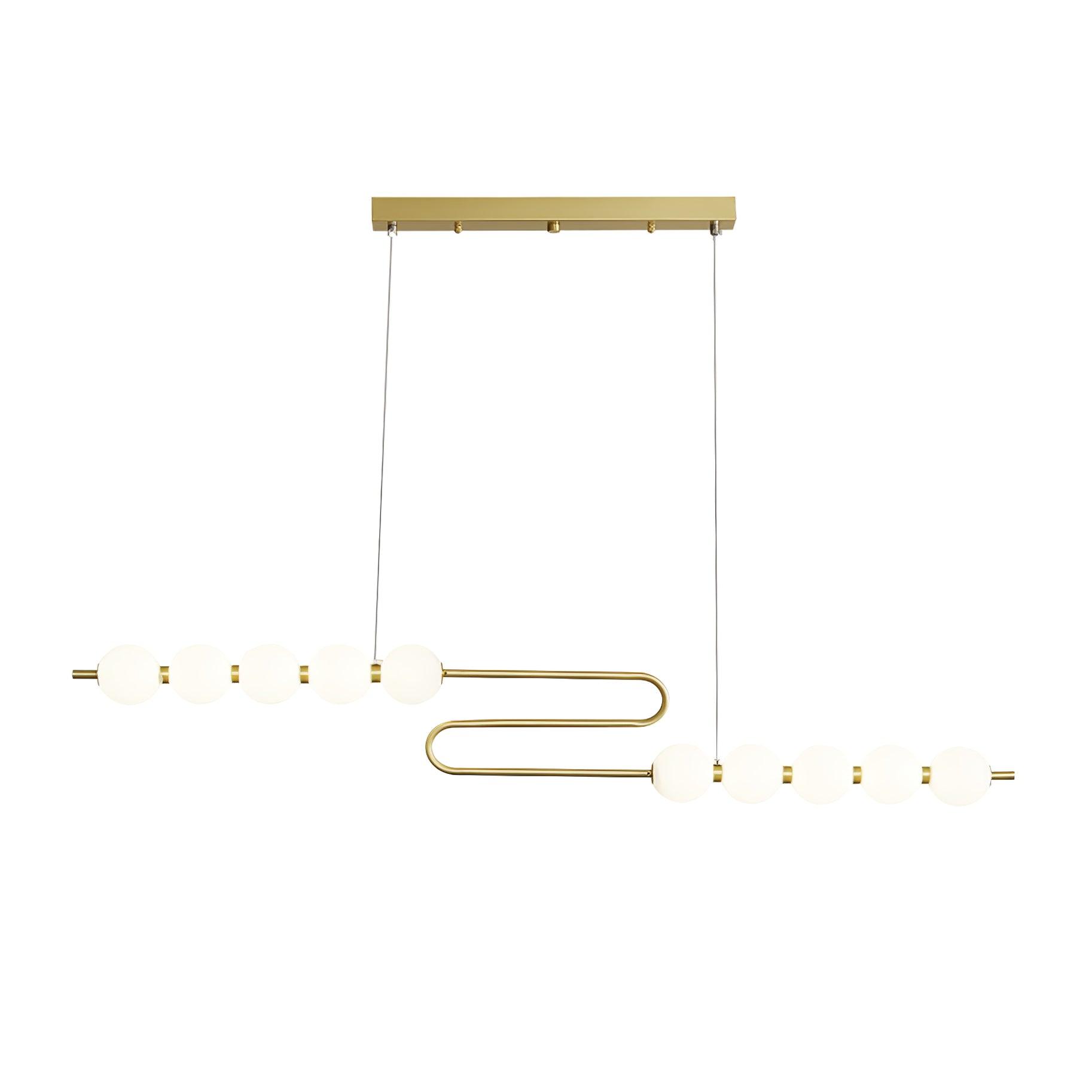 Linea Zeitgenössisch Messing Pendelleuchte-Letslighting