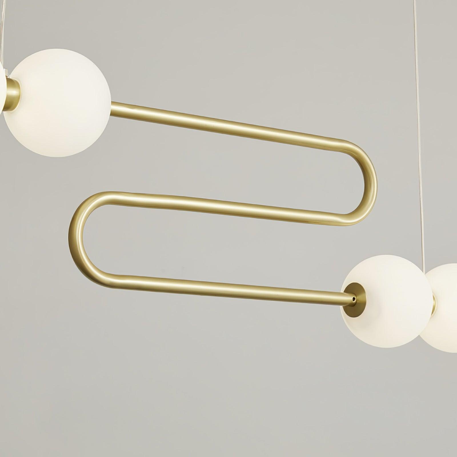 Linea Zeitgenössisch Messing Pendelleuchte-Letslighting