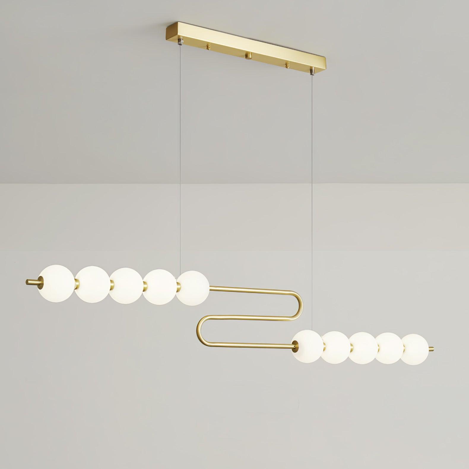 Linea Zeitgenössisch Messing Pendelleuchte-Letslighting