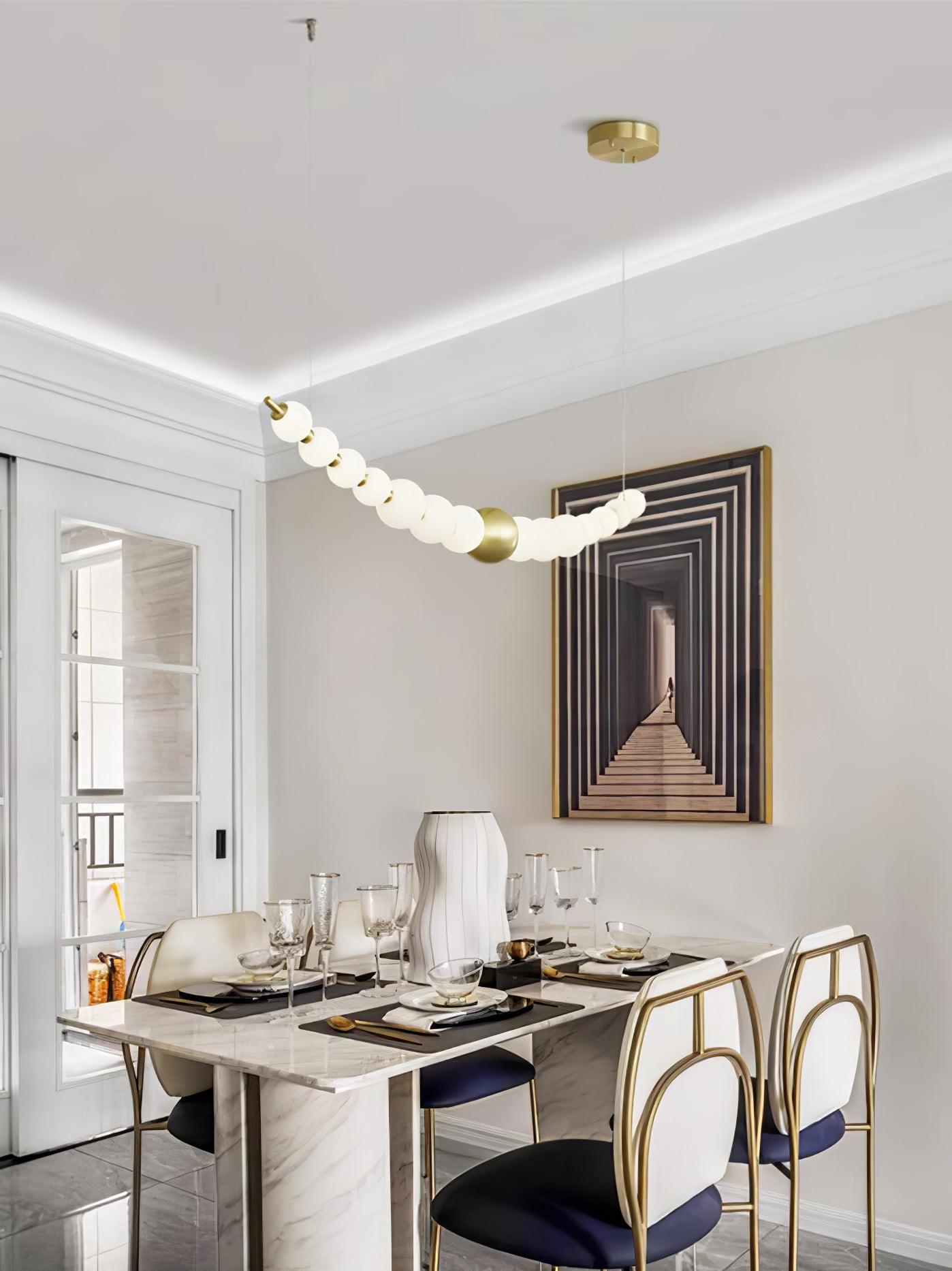 Linea Zeitgenössisch Messing Pendelleuchte-Letslighting