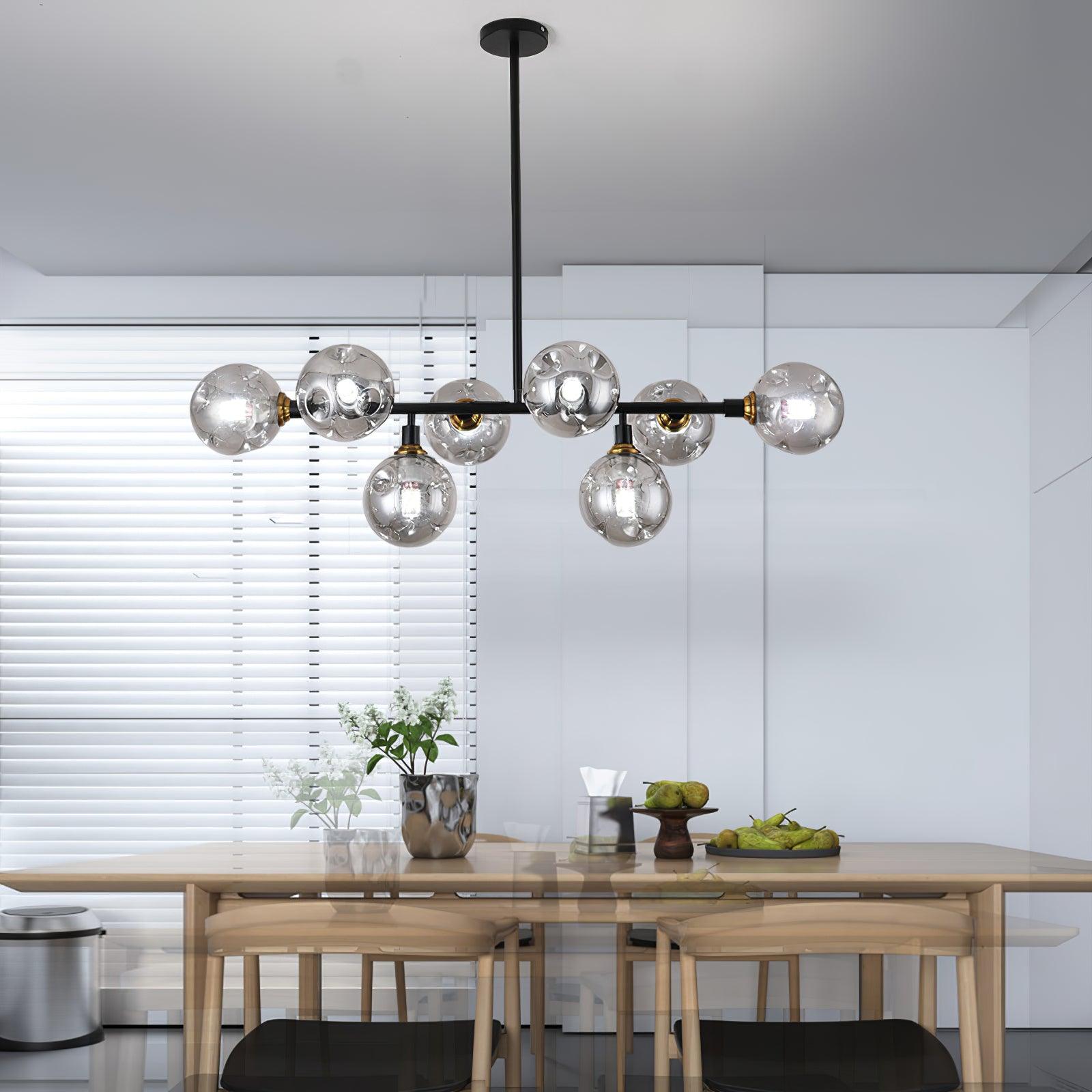 Lustra Minimalistischer Kronleuchter aus Glas-Letslighting