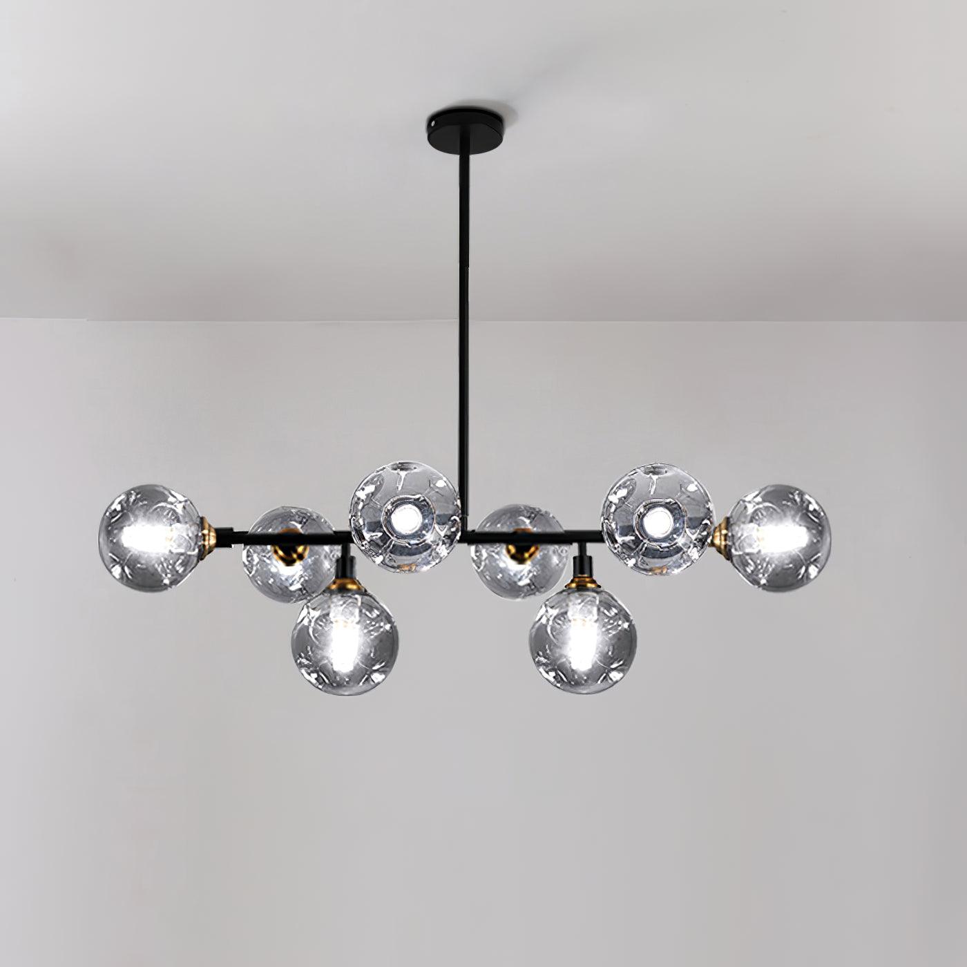 Lustra Minimalistischer Kronleuchter aus Glas-Letslighting