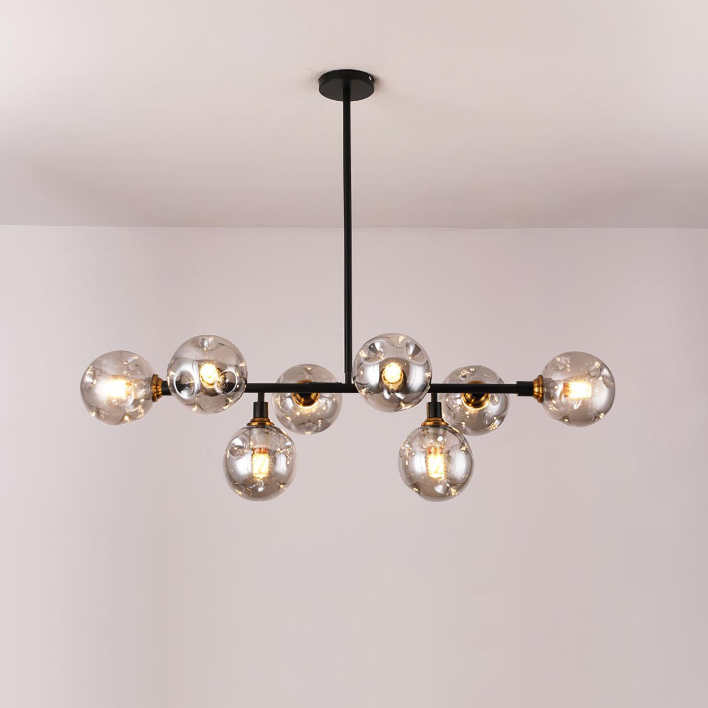 Lustra Minimalistischer Kronleuchter aus Glas-Letslighting