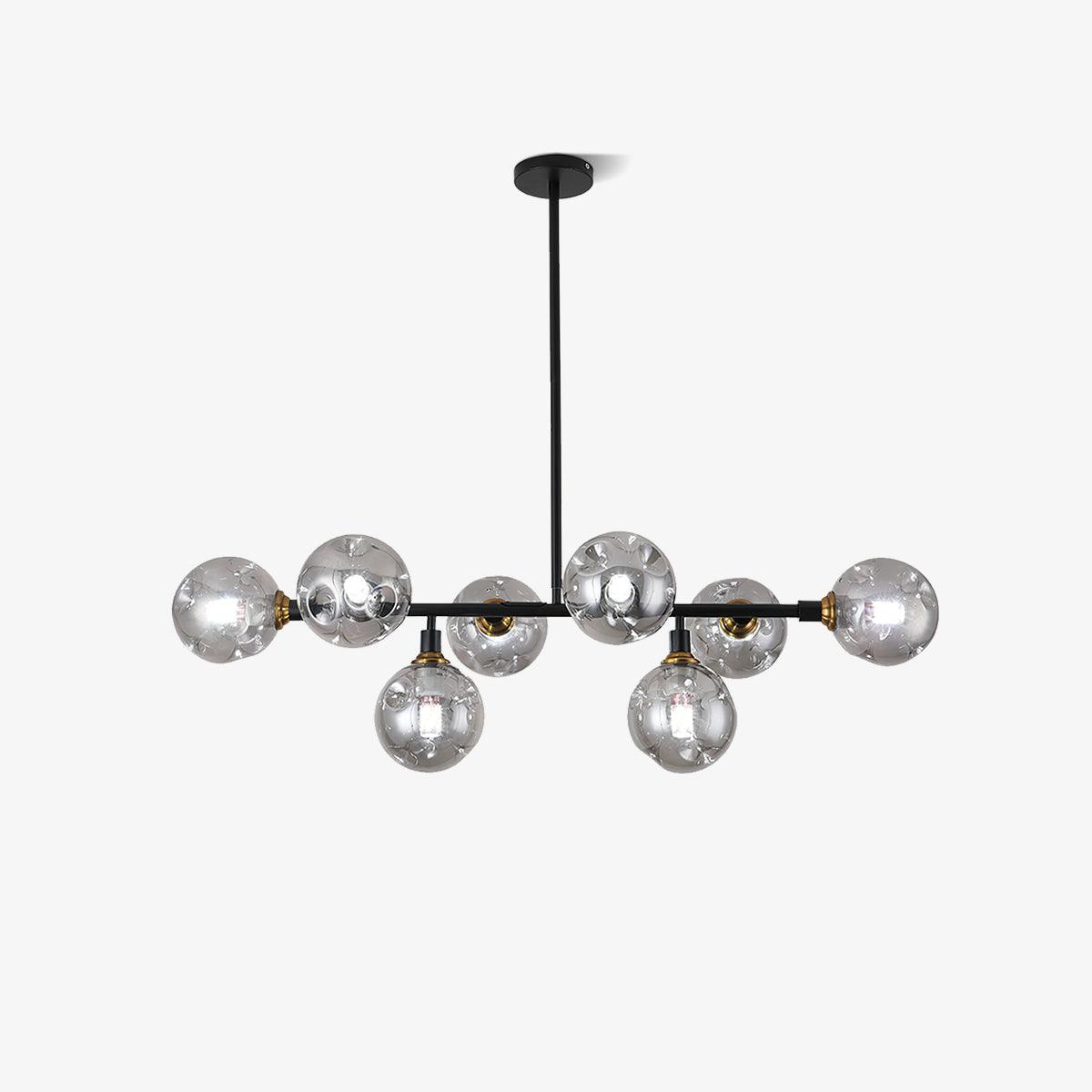 Lustra Minimalistischer Kronleuchter aus Glas-Letslighting