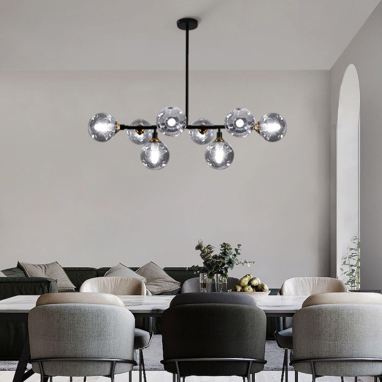 Lustra Minimalistischer Kronleuchter aus Glas-Letslighting