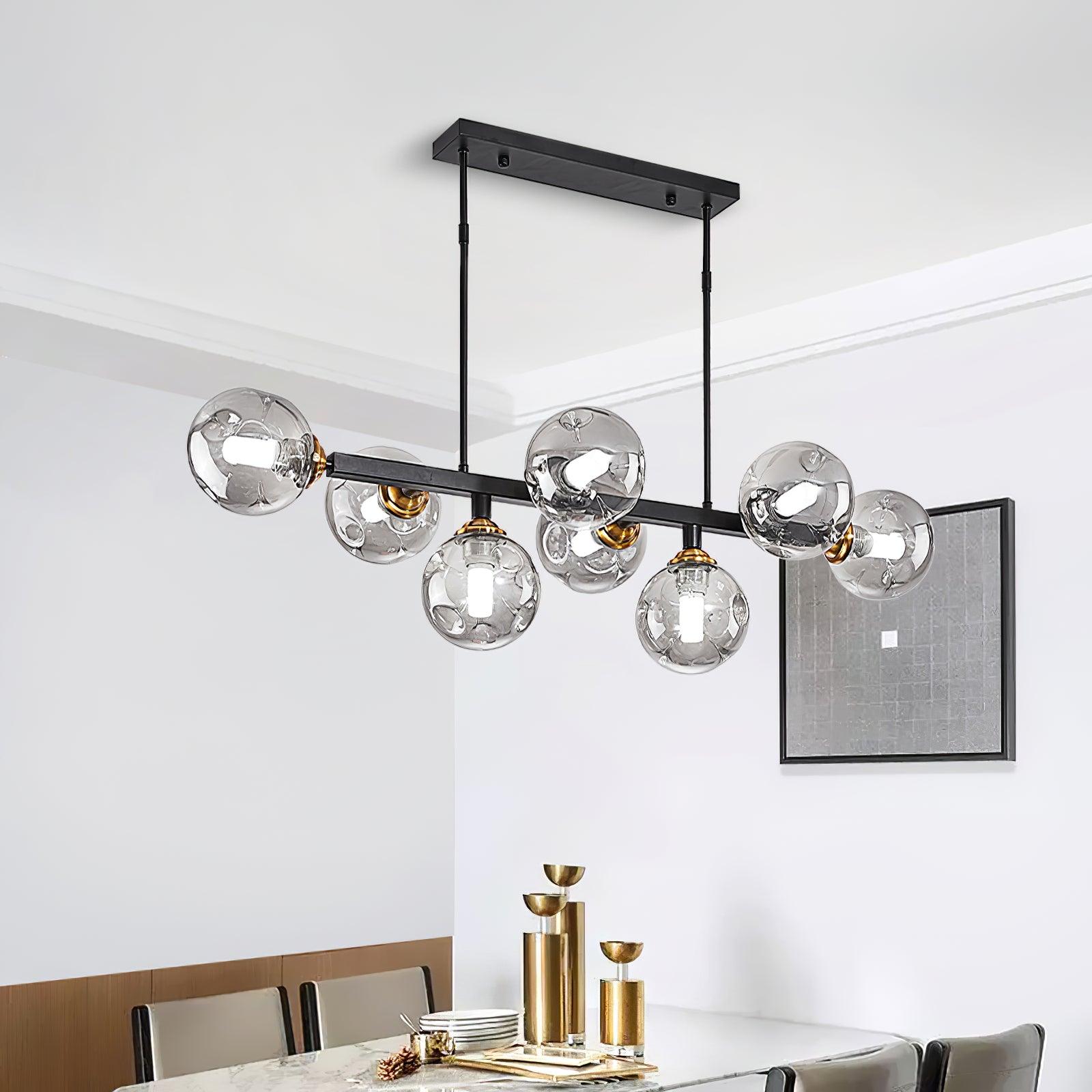 Lustra Minimalistischer Kronleuchter aus Glas-Letslighting