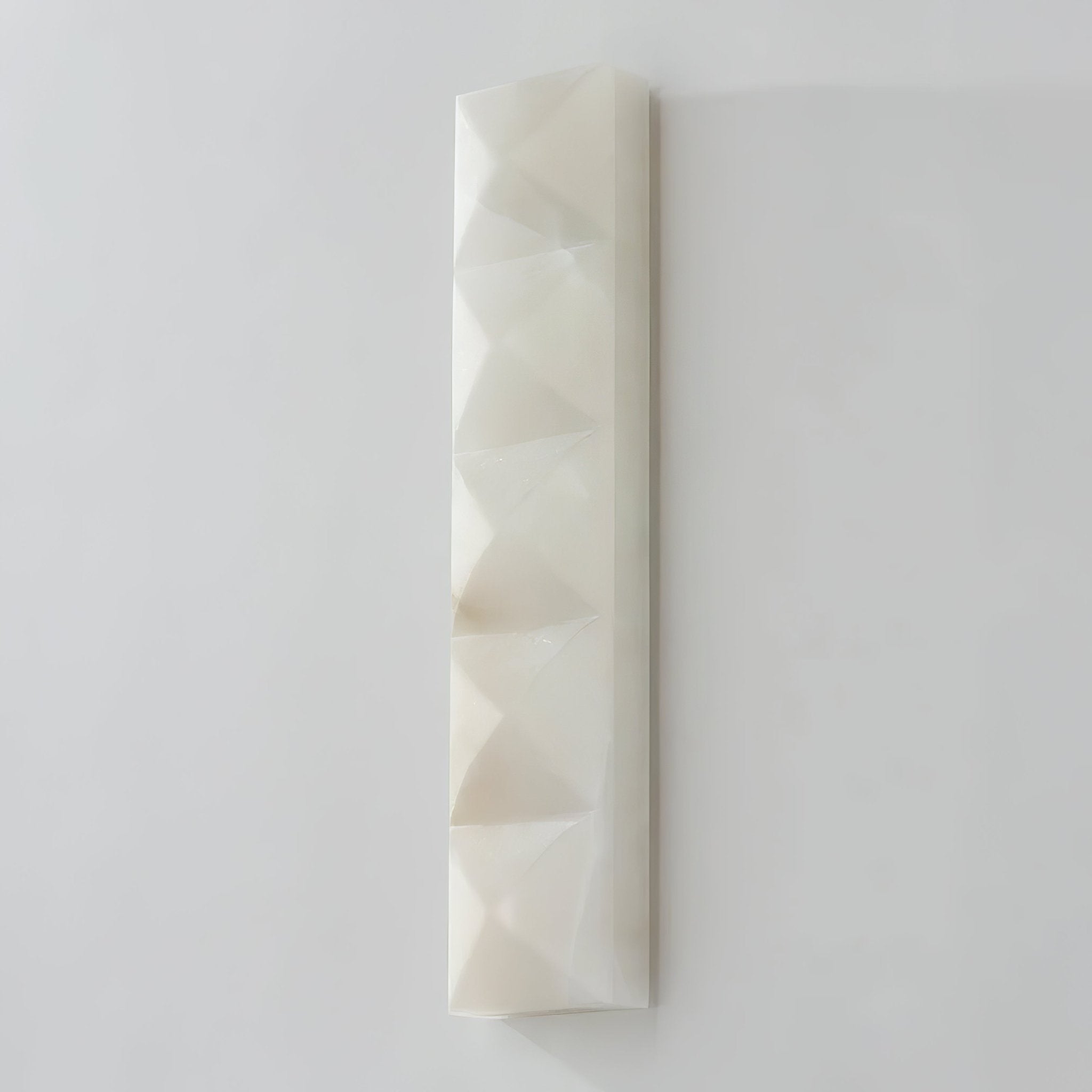 Dione Geometric Alabaster Wall Light - Neutralighting